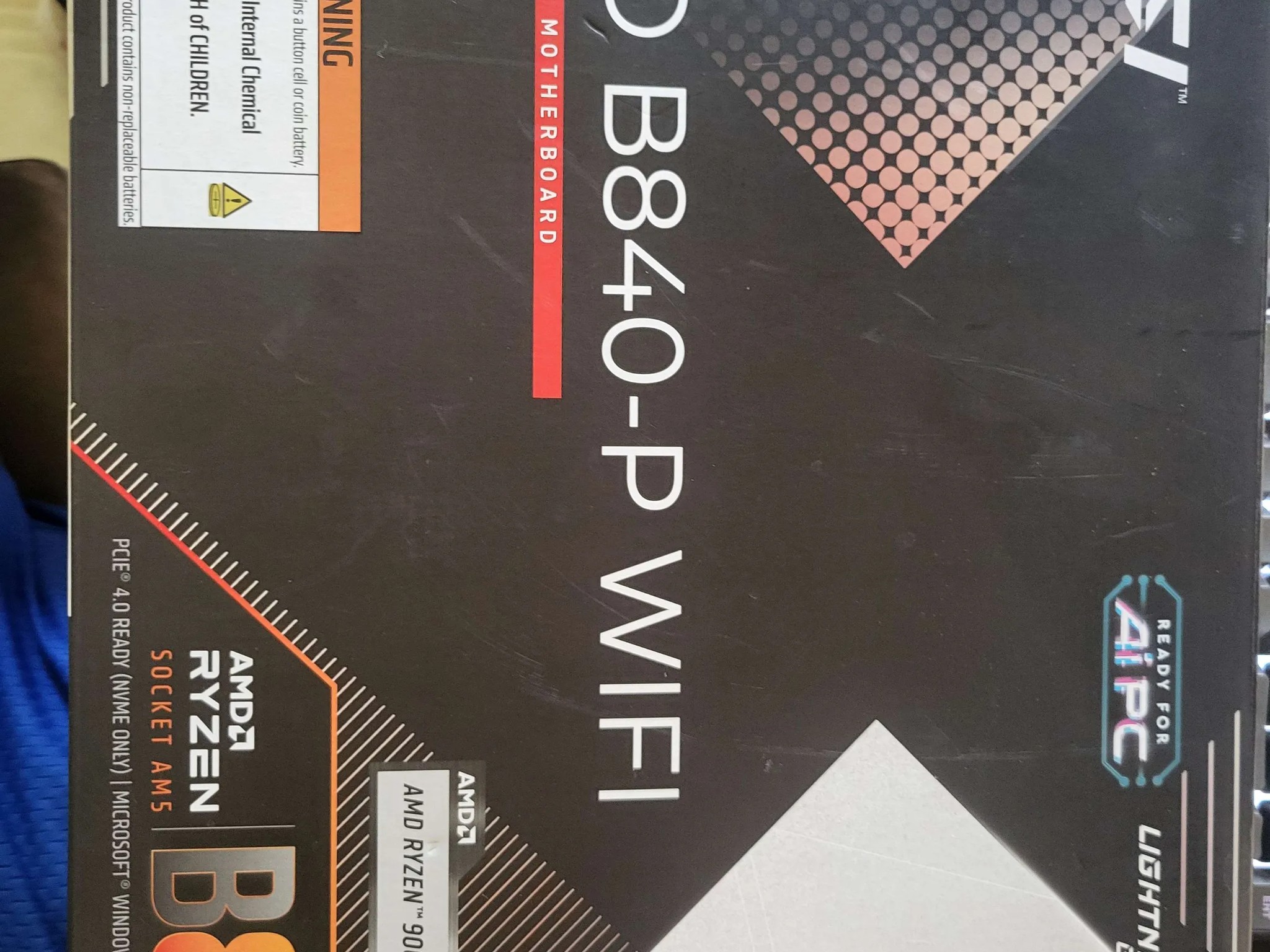 MSI pro b840-p wifi 7