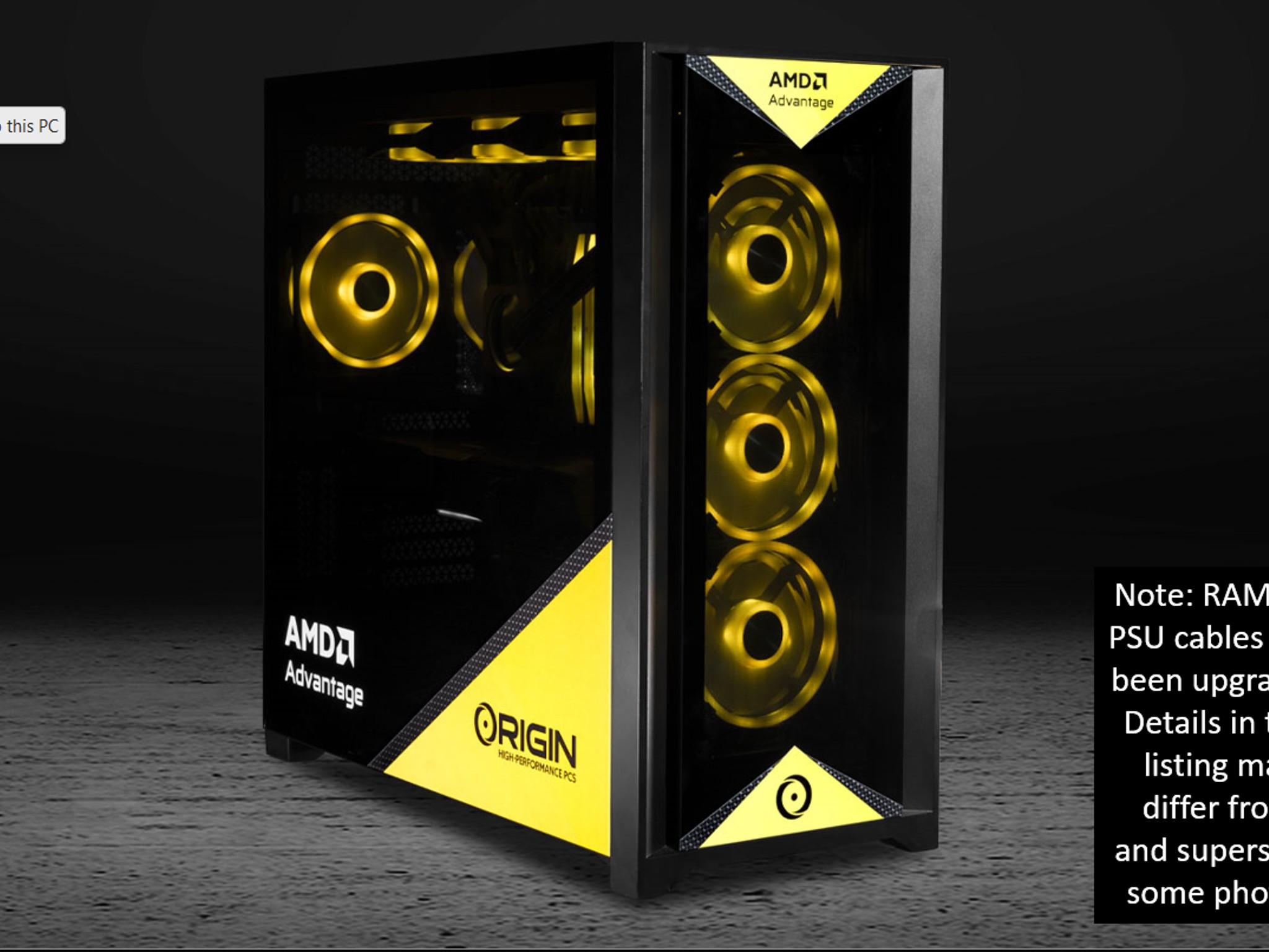 One of a Kind! Origin AMD Advantage Gaming PC w/ 7950X3D, 7900 XTX, Dominator Platinum RAM and more