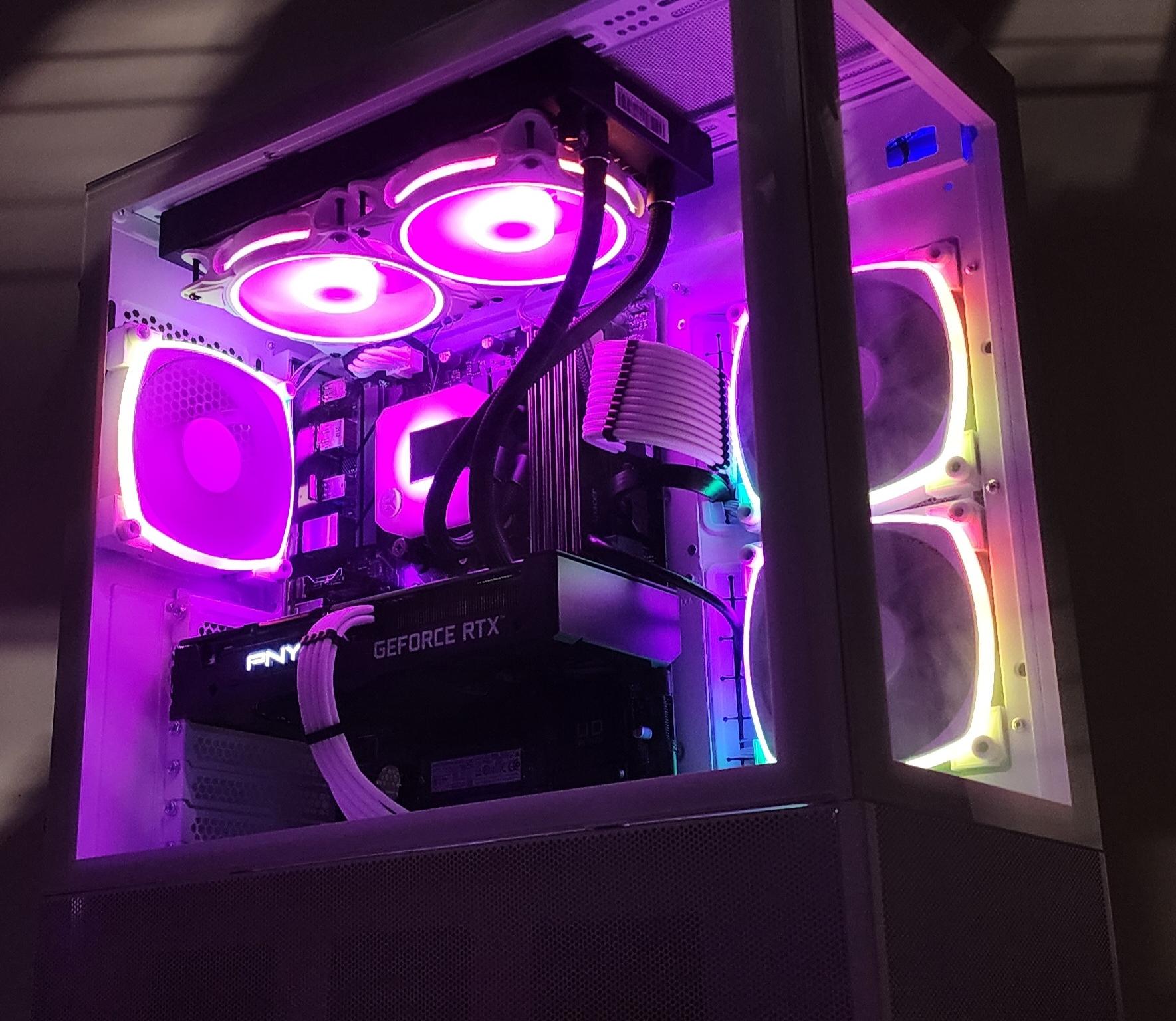 Gaming PC i7-10700K 32GB RAM 1TB SSD RTX 3060 Ti 8GB Windows 11 Computer