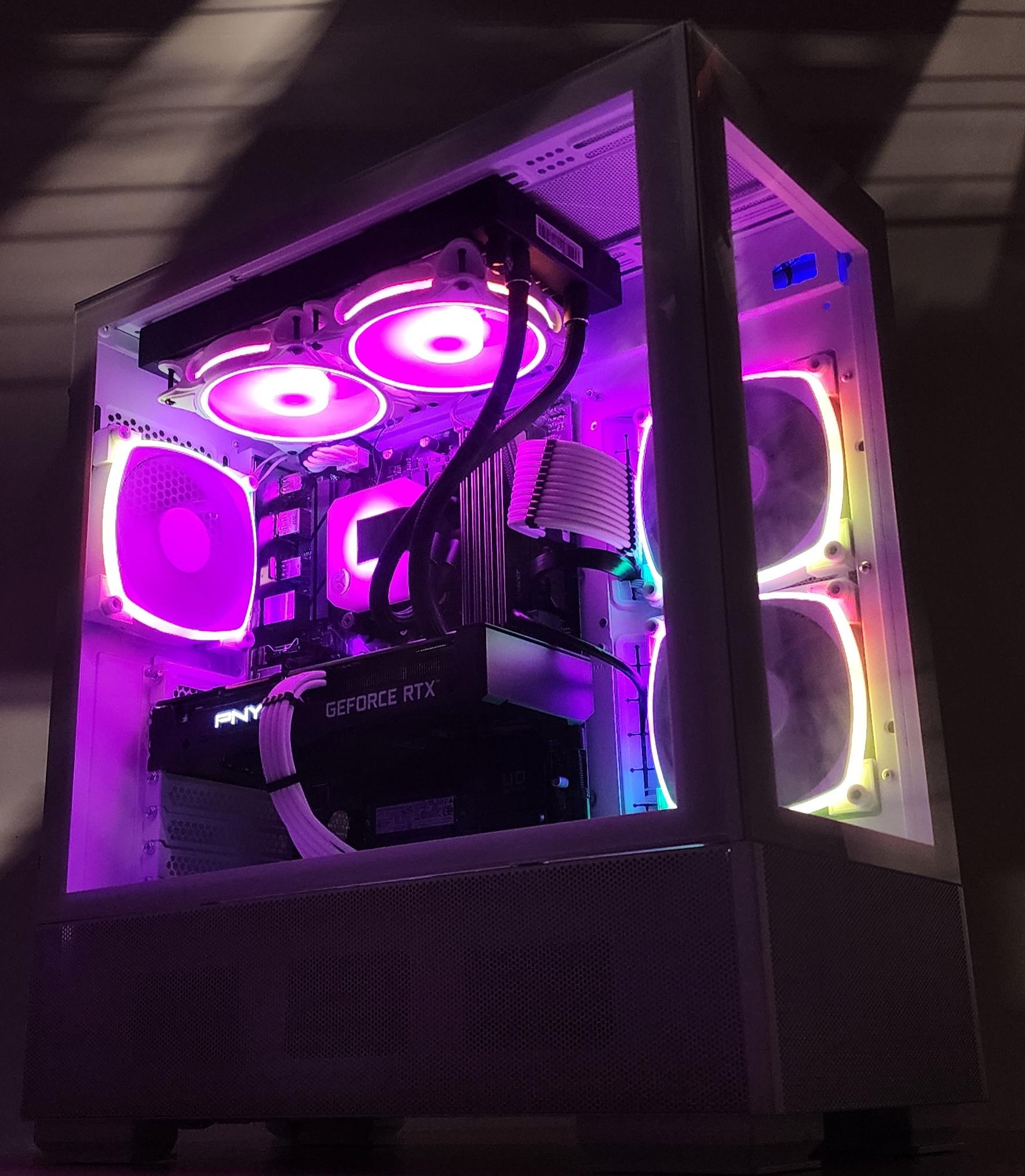 Gaming PC i7-10700K 32GB RAM 1TB SSD RTX 3060 Ti 8GB Windows 11 Computer