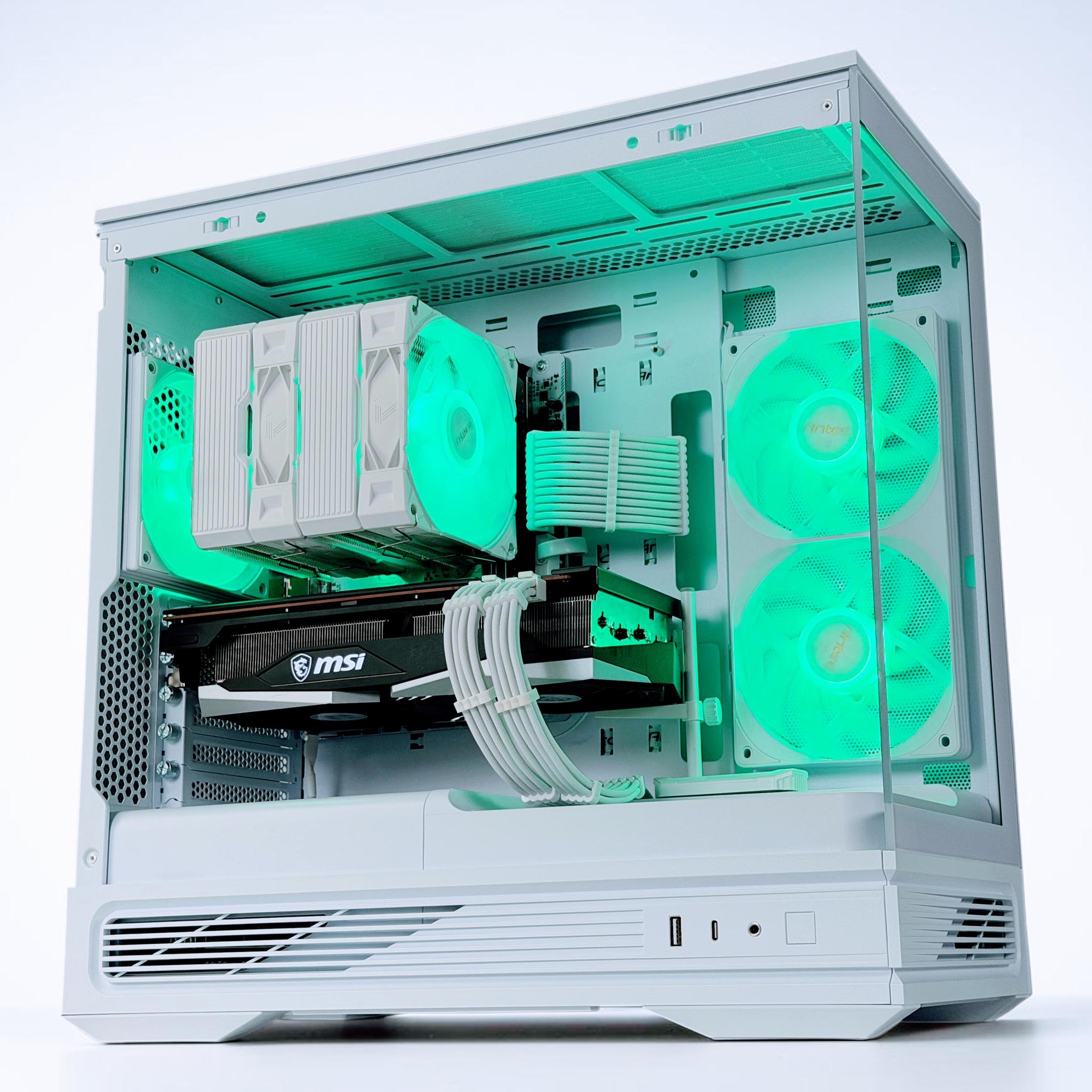 🤍🧊 Iceberg🤍🧊-Gaming PC❄️AMD RX 6700 XT 12GB❄️ AMD Ryzen 5 5500❄️16GB DDR4 RAM❄️1 TB SSD