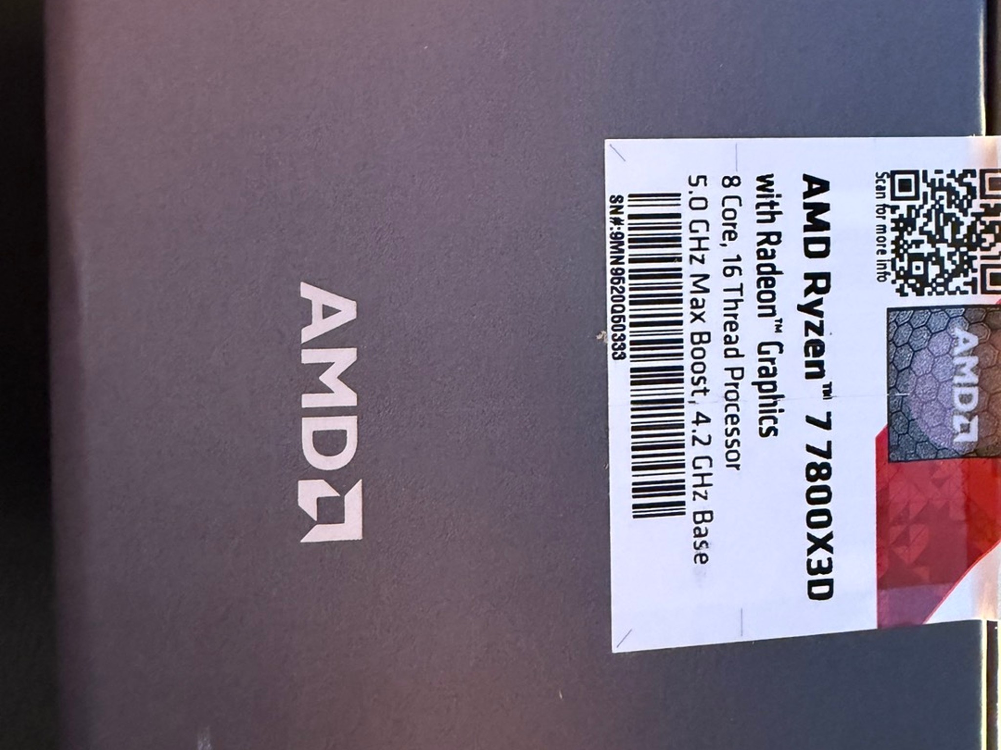 AMD Ryzen 7 7800X3D