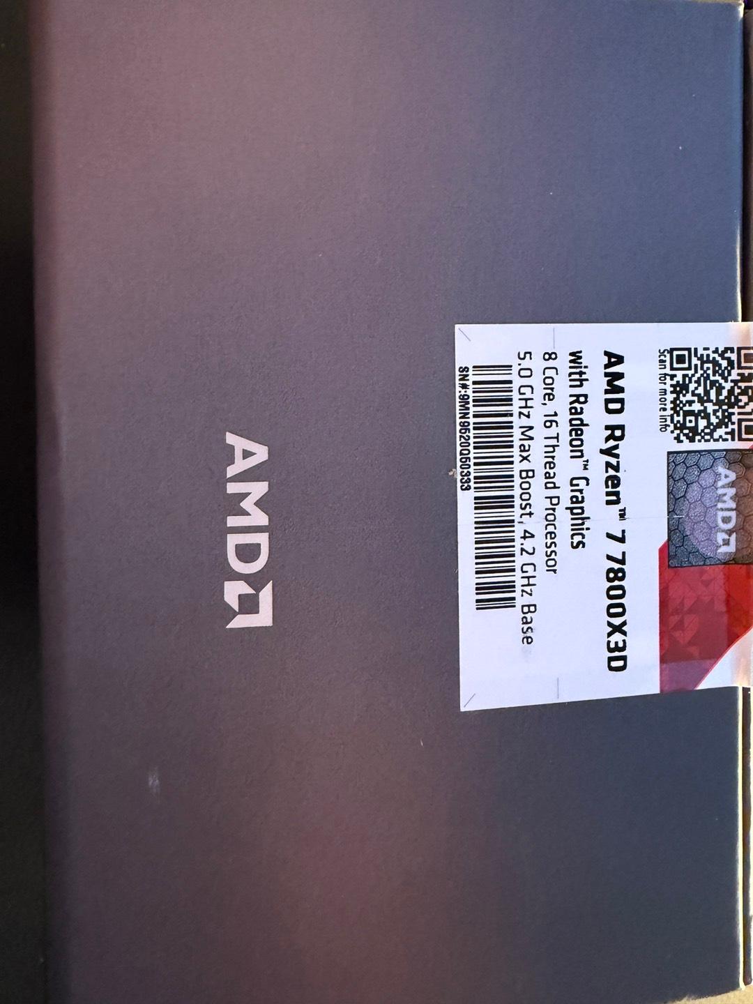 AMD Ryzen 7 7800X3D