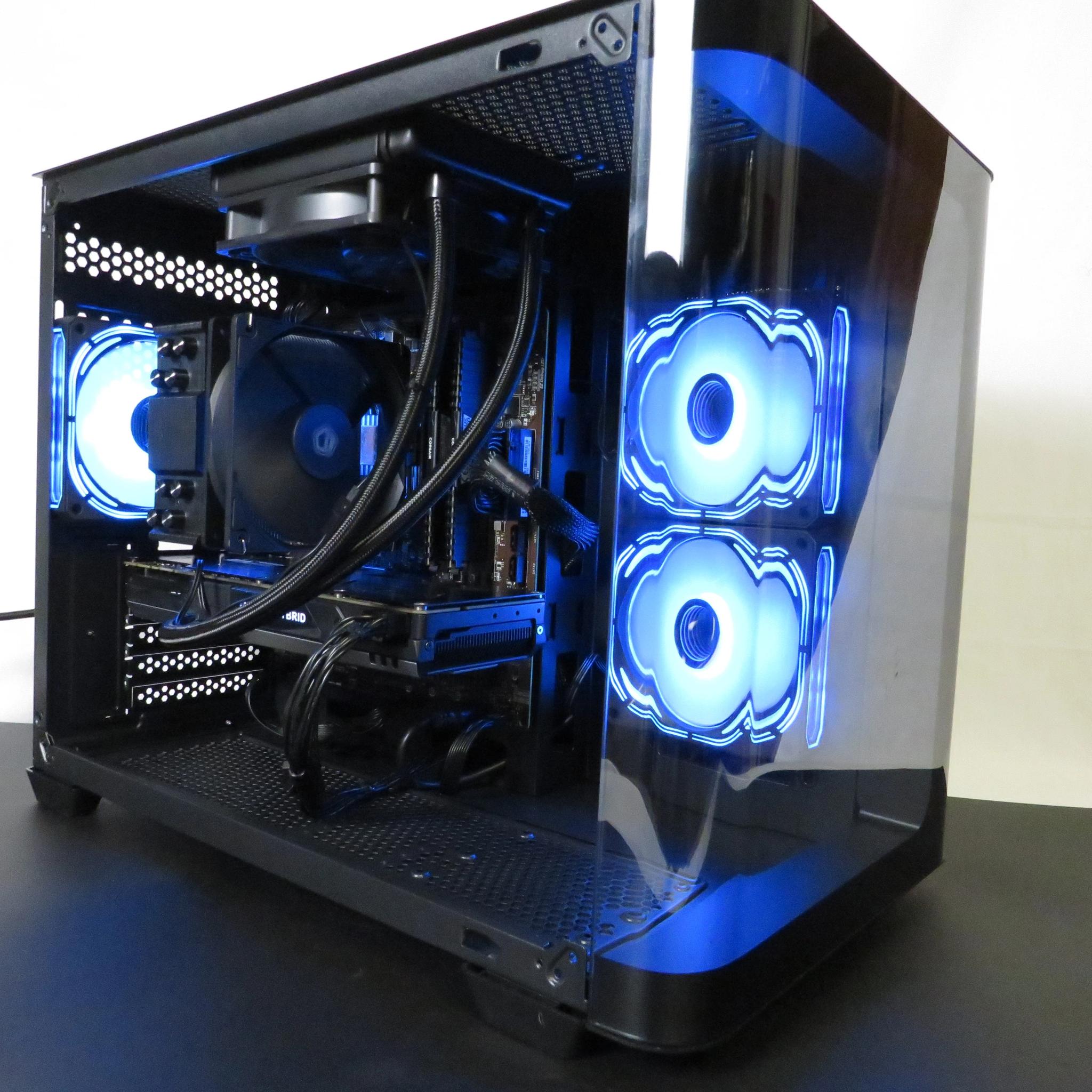 Water cooled GPU! Ryzen 5 3600 + EVGA Hybrid GTX 1080 + 16 GB DDR4 + 1TB NVME
