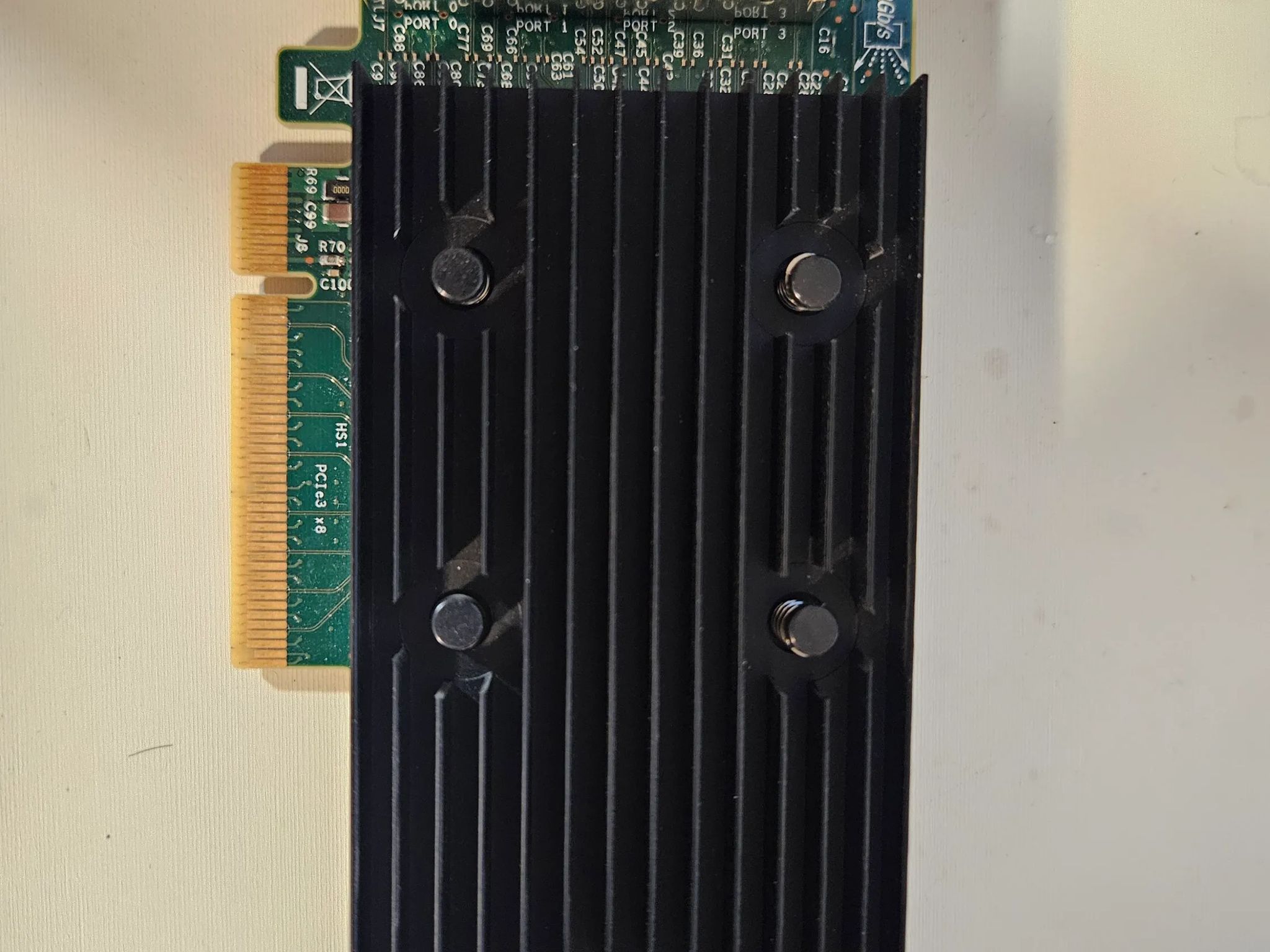 LSI SAS 9305-16e - 12Gbps PCIe 3.0 x8 External HBA Controller