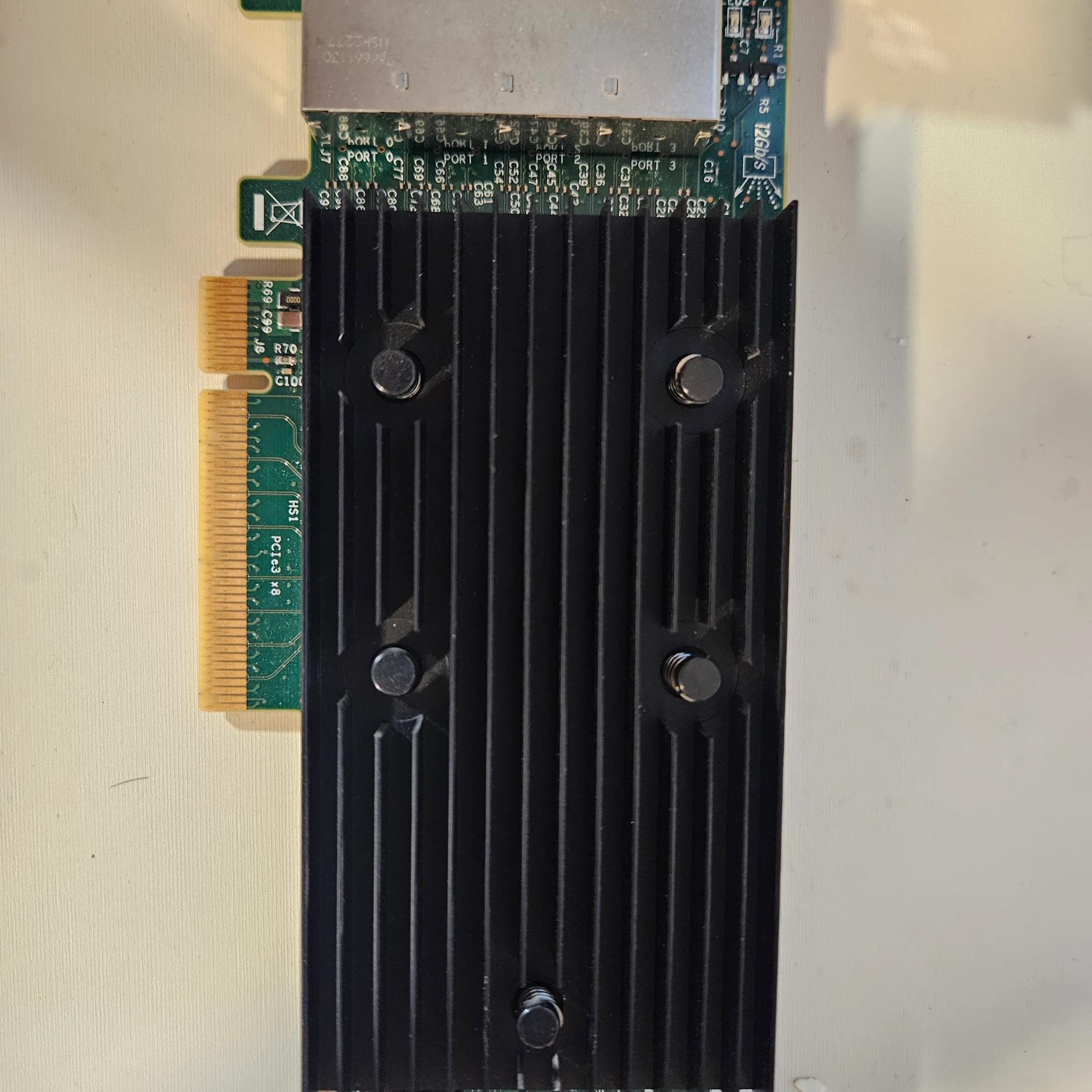 LSI SAS 9305-16e - 12Gbps PCIe 3.0 x8 External HBA Controller