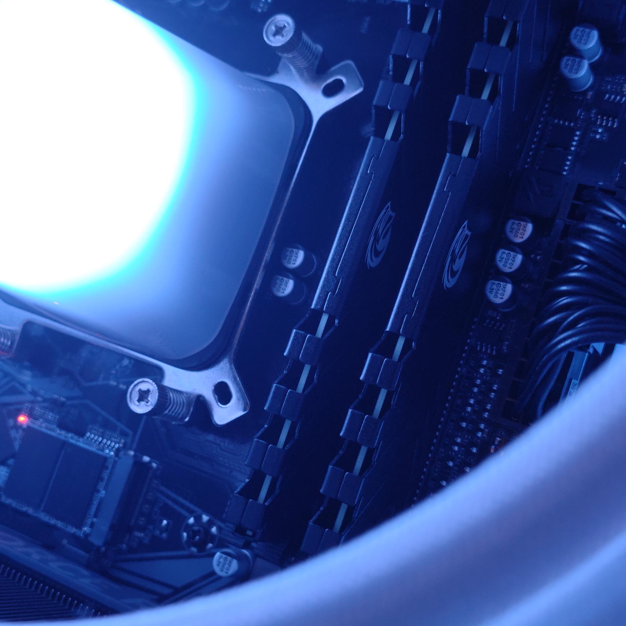 Liquid Cooled Gaming PC | RTX 5060 / Ryzen 5 / 16GB DDR4 / 1TB NVMe / Wi-Fi