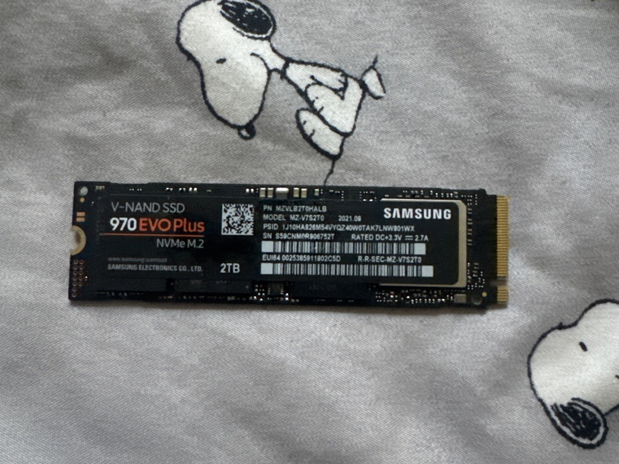 Samsung 970 EVO Plus NVMe M.2 2TB Internal Solid State Drive