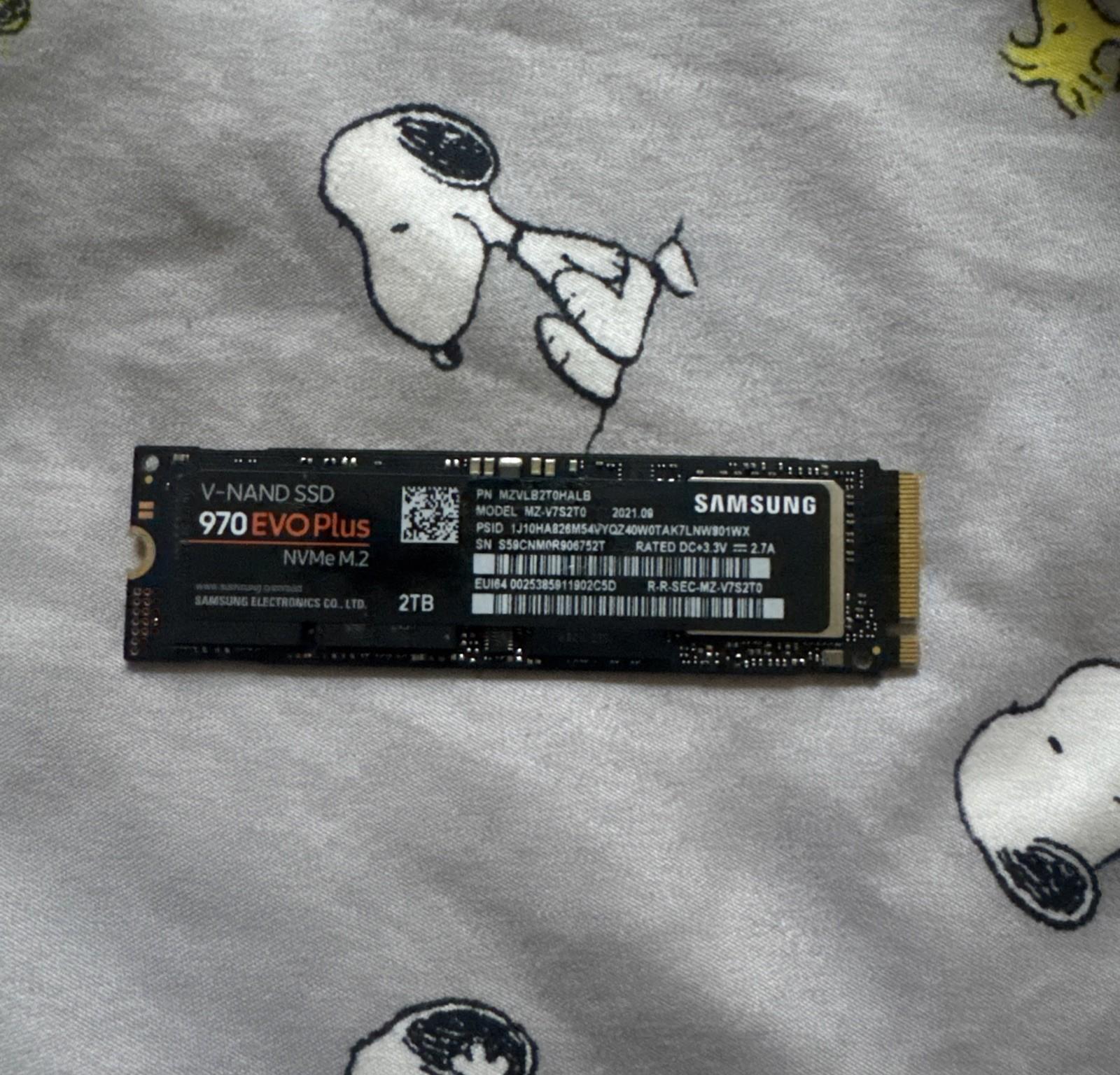 Samsung 970 EVO Plus NVMe M.2 2TB Internal Solid State Drive