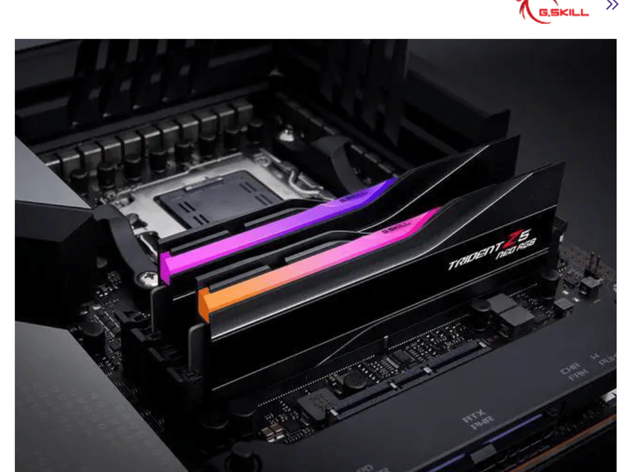 GODKILLER blackl ブラックメタル G.SKILL Trident Z5 Neo RGB 64GB (2 x 32GB) - DDR5 6000 - CL30