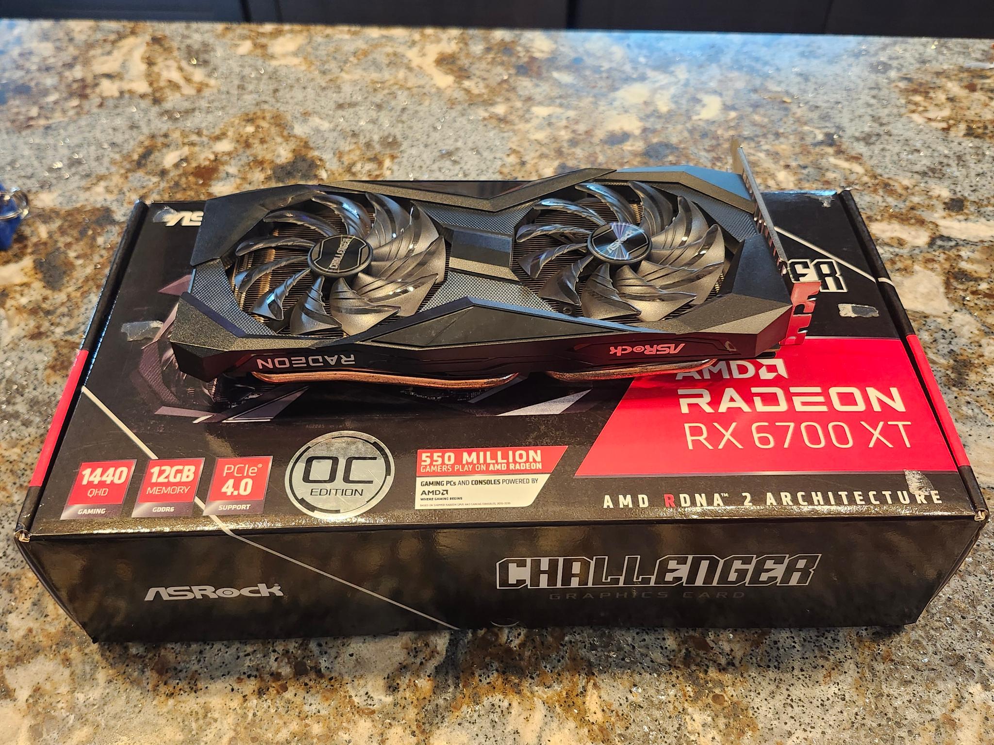 ASRock Challenger D OC Radeon RX 6700 XT - Image 1