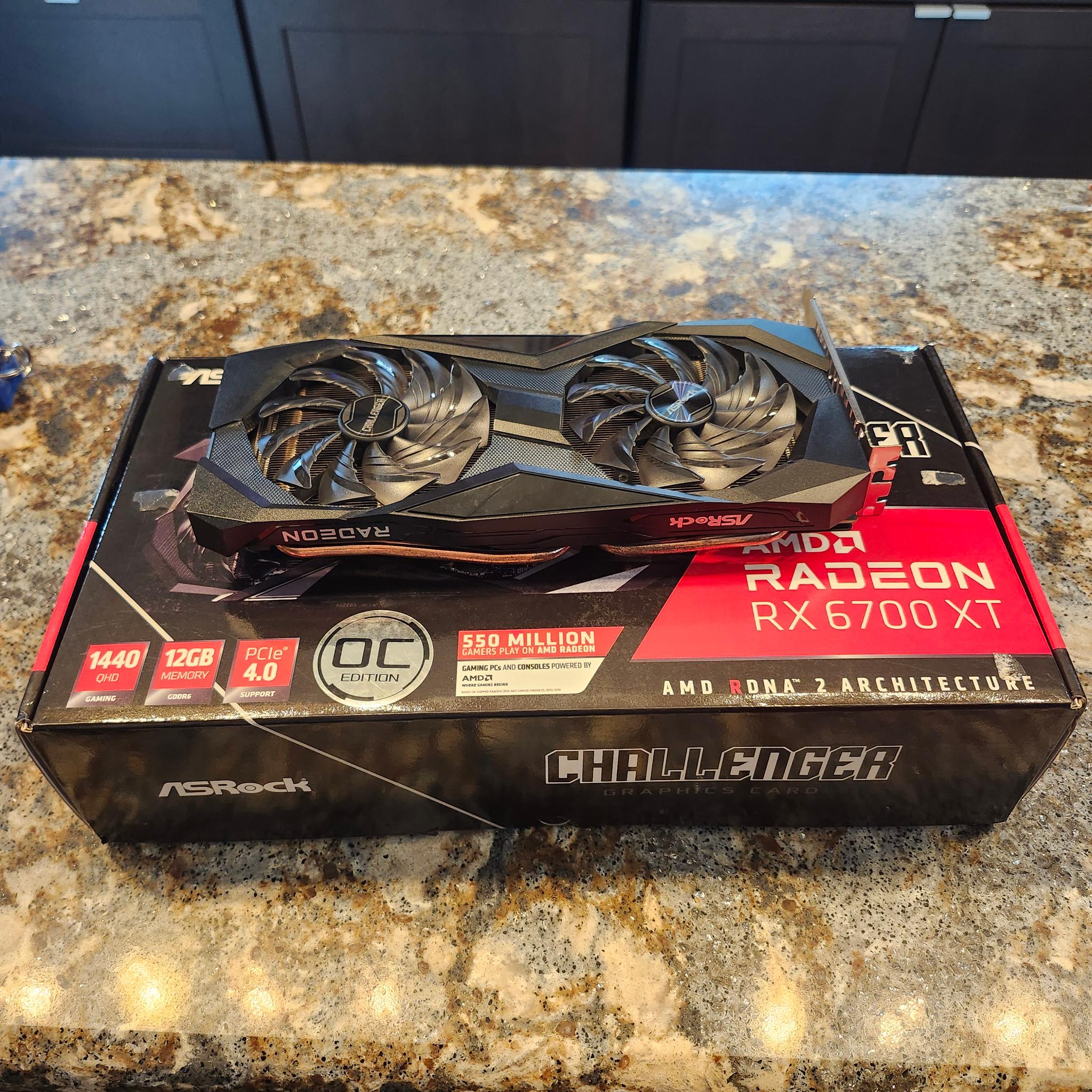 ASRock Challenger D OC Radeon RX 6700 XT