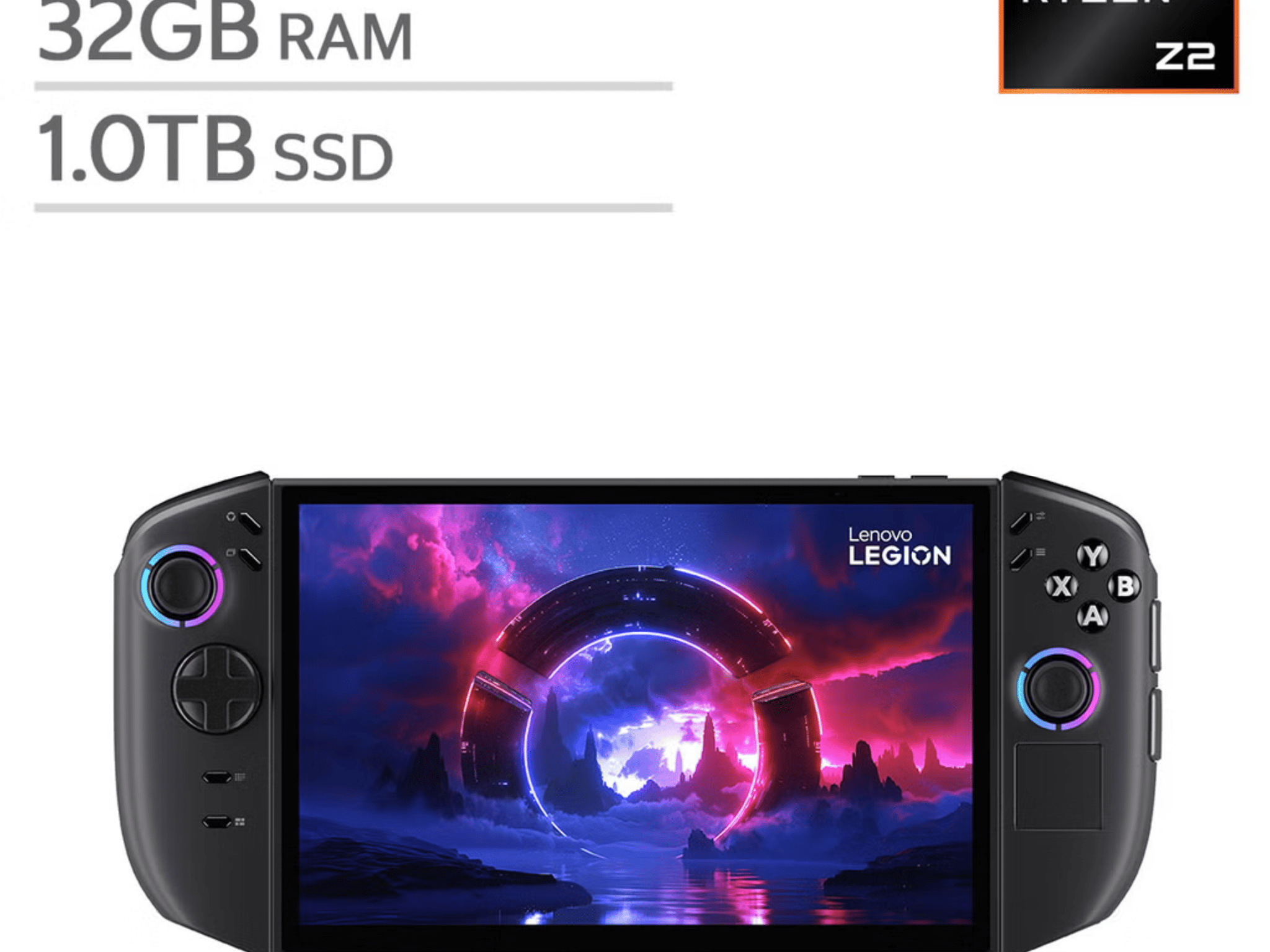 Lenovo Legion Go 2 Handheld Gaming PC | Ryzen Z2 | 32GB RAM | 1TB SSD | 8.8" PureSight OLED 144Hz