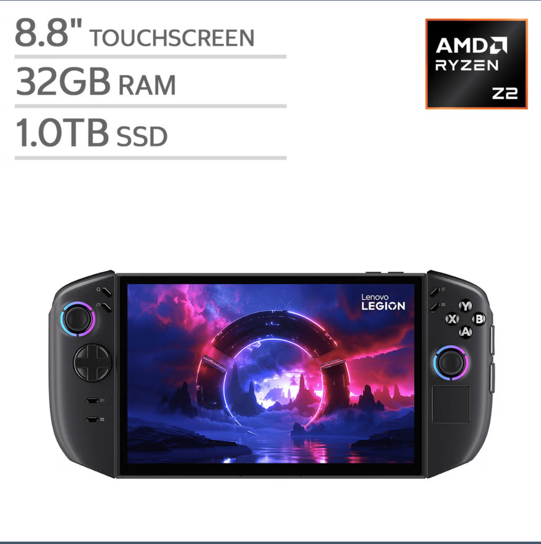 Lenovo Legion Go 2 Handheld Gaming PC | Ryzen Z2 | 32GB RAM | 1TB SSD | 8.8" PureSight OLED 144Hz