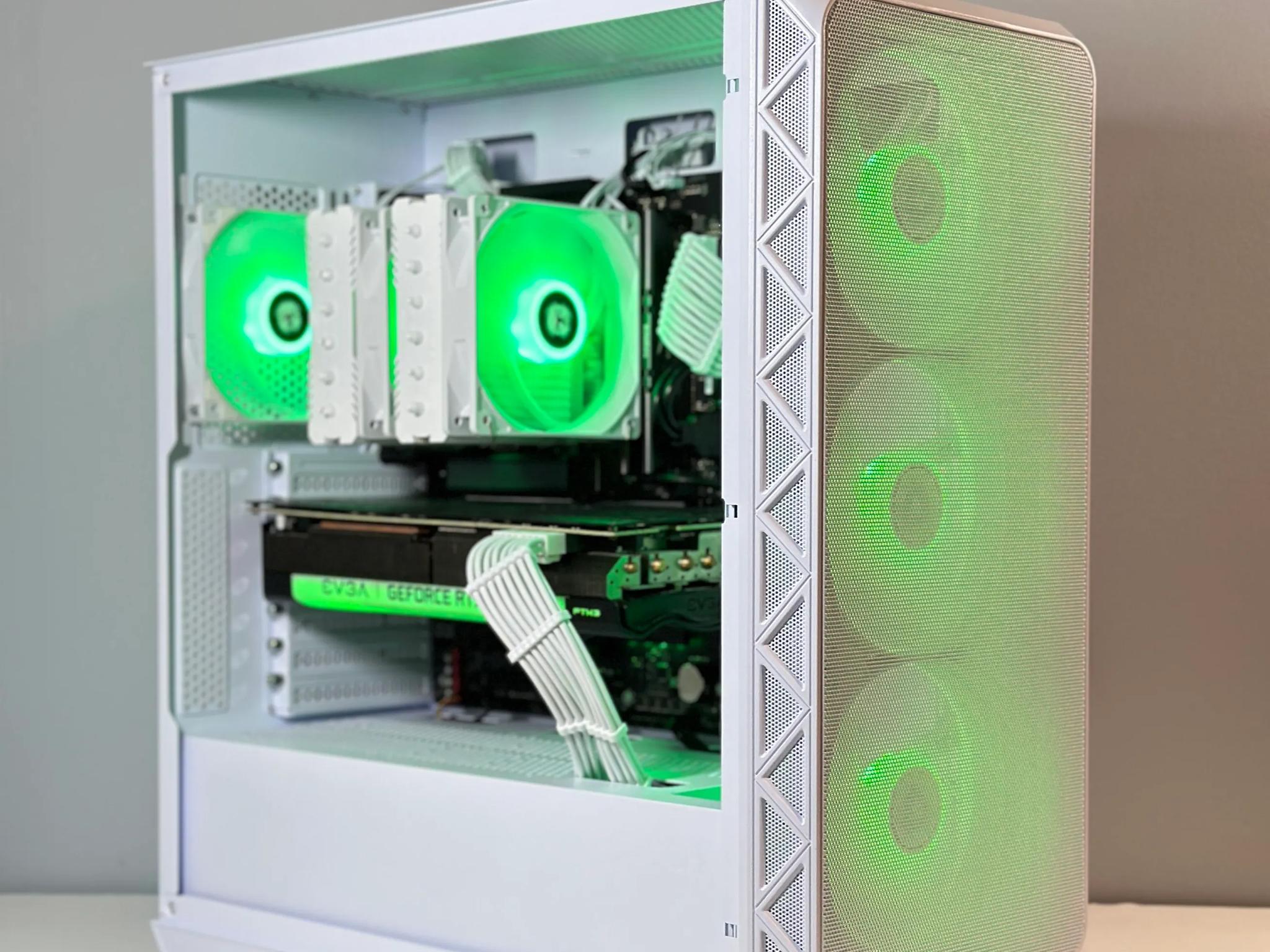 RTX 3070 | Intel i5 12600KF | 32GB RAM | 2TB SSD | Custom White Gaming PC WIFI WIN10