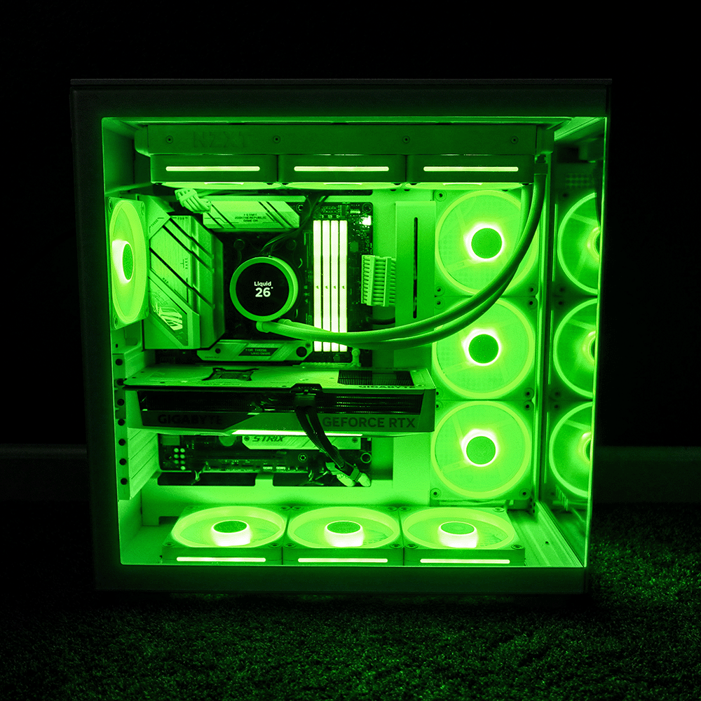 LIKE NEW, Ryzen 9800x3d, RTX 5070 TI, 64 gig 6400mhz RGB Ram