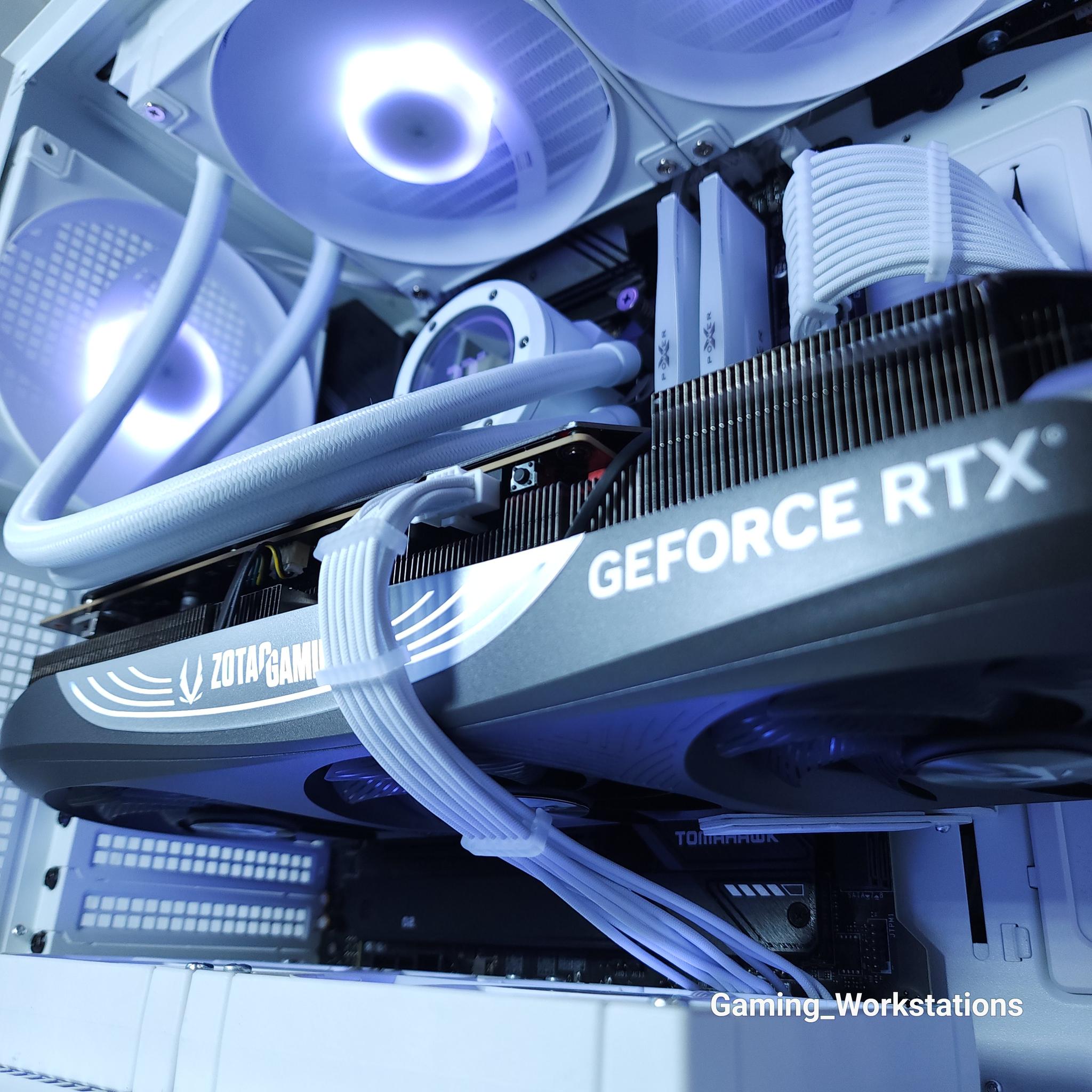 🤍RTX 4080●Core i7 12700KF●1440p/4K Gaming Computer