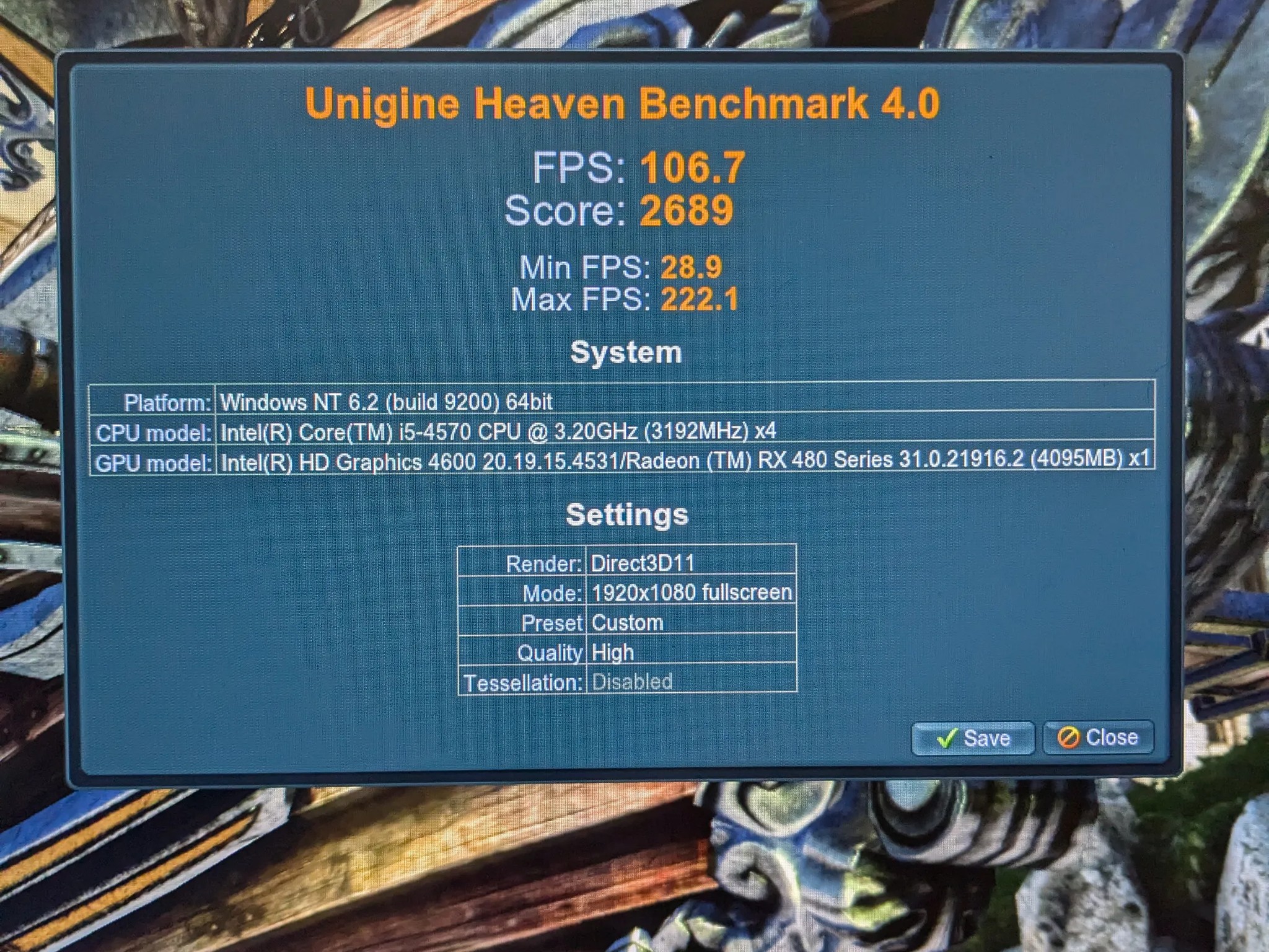 Subtle Gamer ~ i5-4570, 16GB RAM, RX 480 4GB, 400GB SSD, WiFi, RGB, Win10