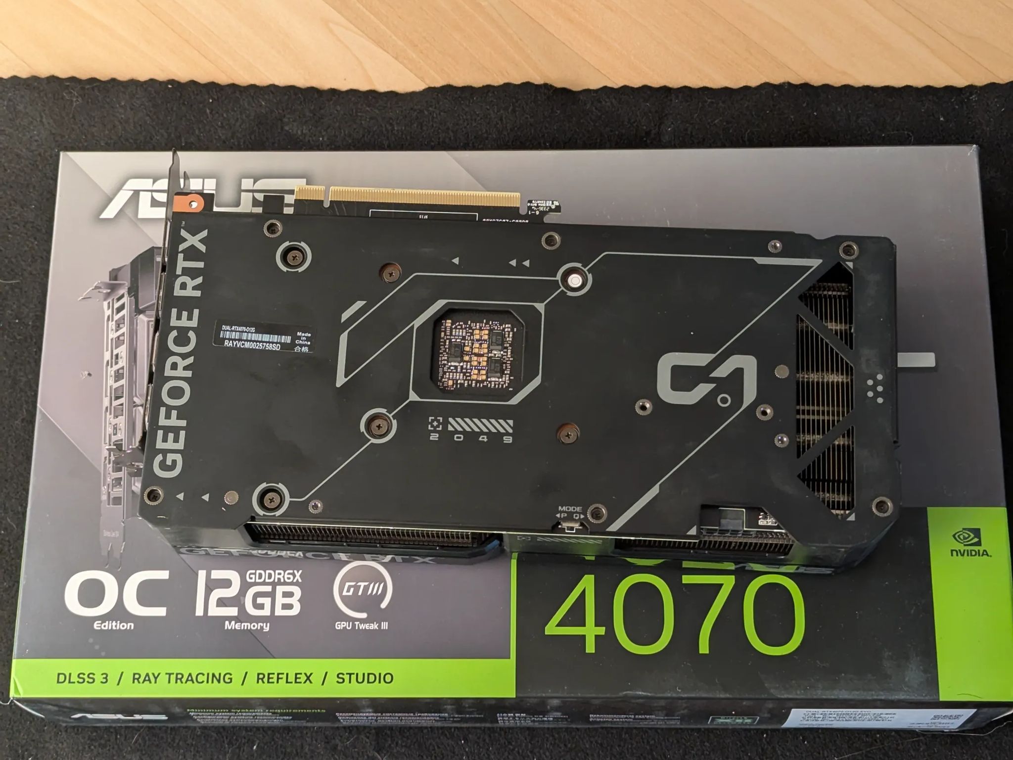 4070 12GB ASUS Dual GeForce RTX – Compact Powerhouse for 1440p & 4K 🧊