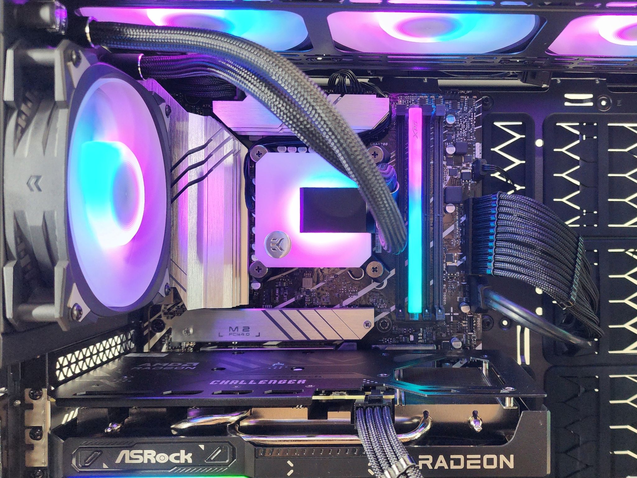 Gaming PC i5-13400F 16GB RAM 500GB SSD RX 9060 8GB Windows 11 Computer
