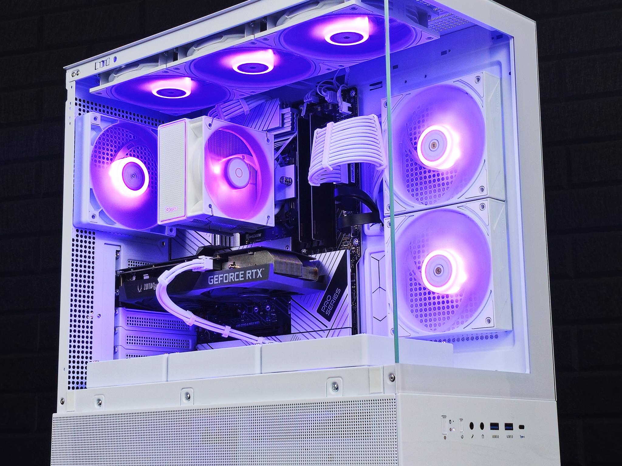 🎄Nvidia 3060 12GB • i5 14400F • 16GB DDR5 • 1TB SSD • WiFi + BT • Plug n' Play White Gaming PC