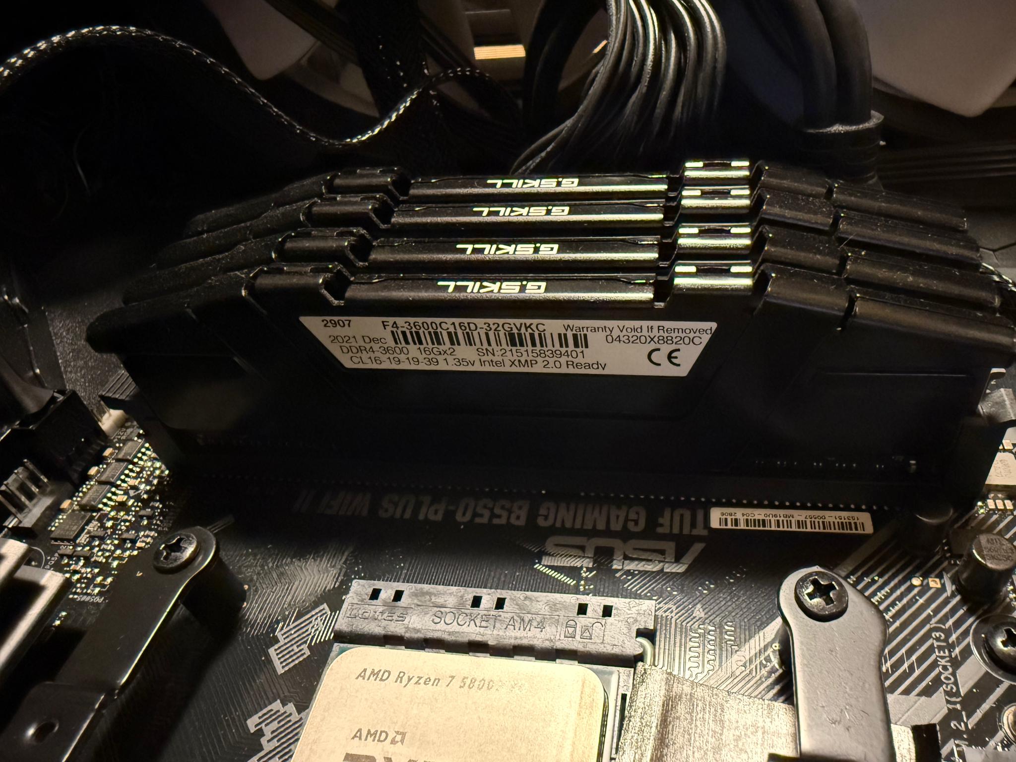 Gaming PC: 5800X3D, 5060ti 16GB(new), 64GB DDR4, EVGA1000wPSU, 1TB Sam970 SSD, Win11, O11D case