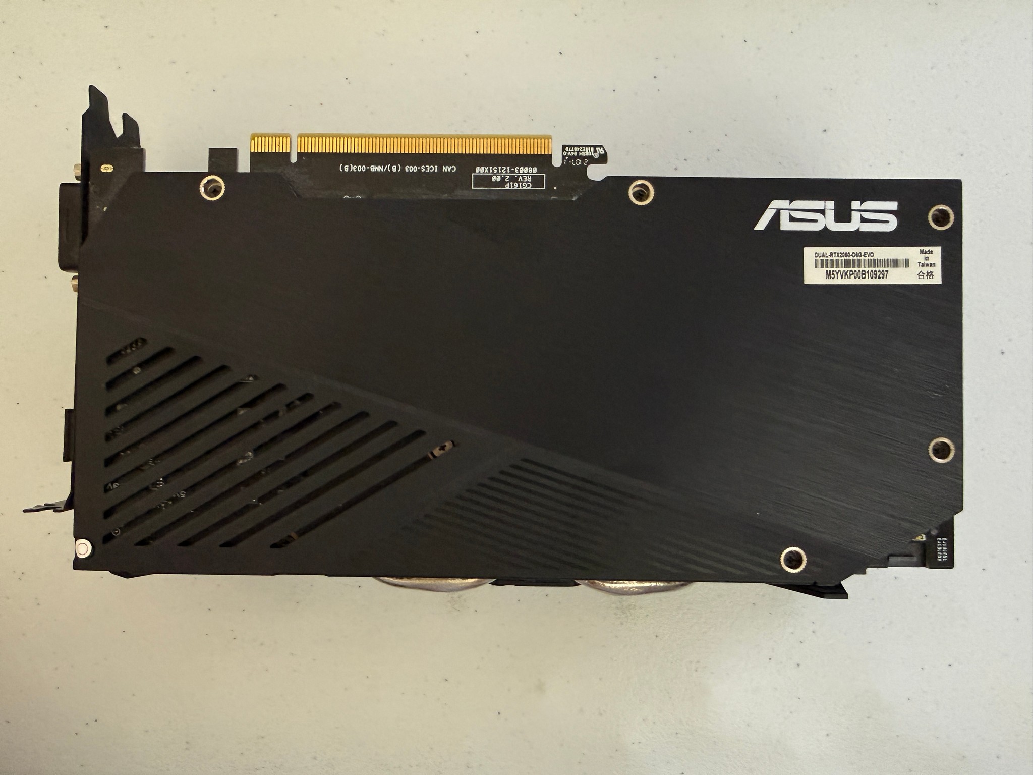 ASUS DUAL GeForce RTX 2060 EVO OC