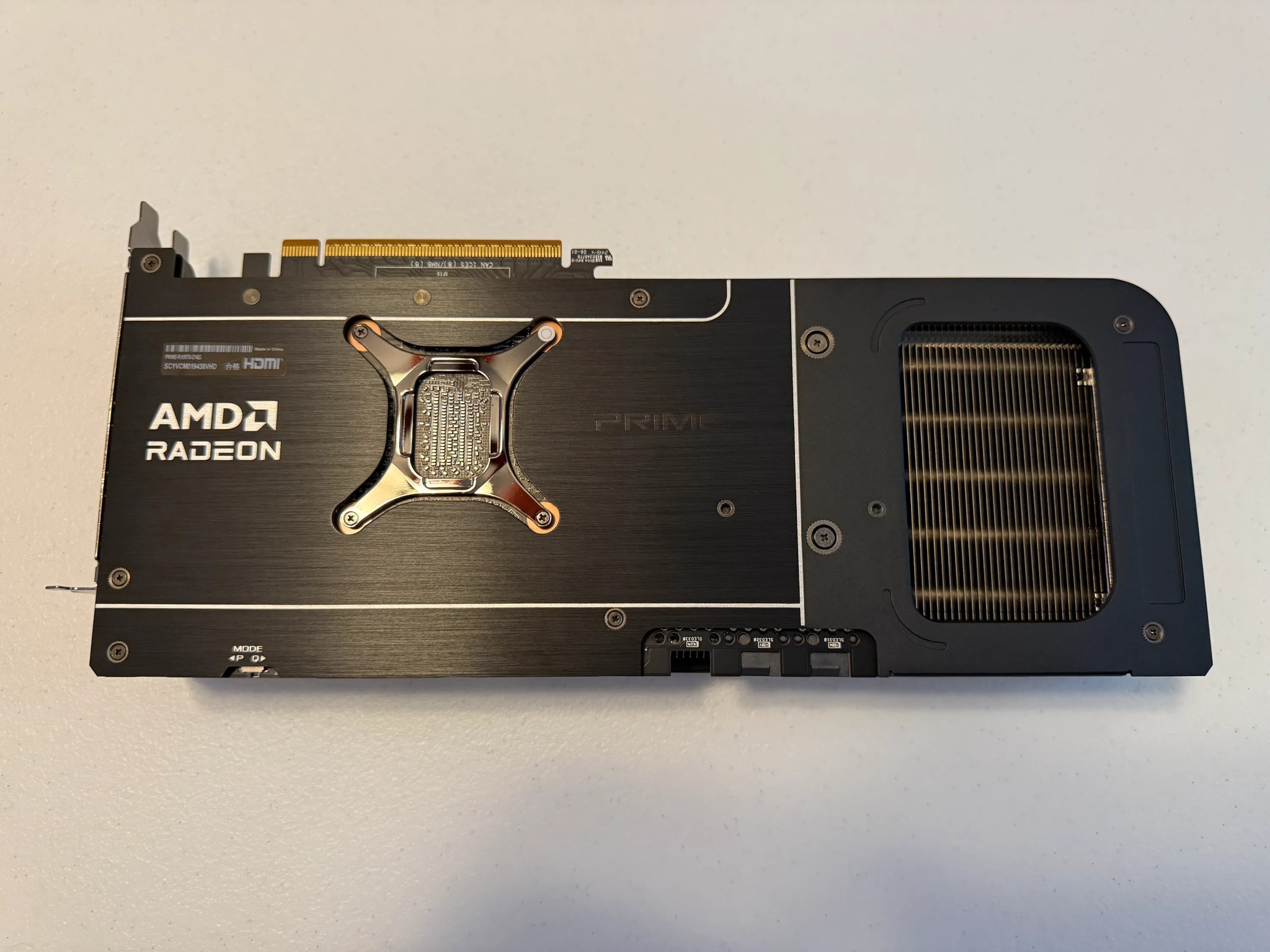 ASUS Prime Radeon RX 9070 OC Edition 16GB GDDR6 PRIME-RX9070-O16G Graphics Card