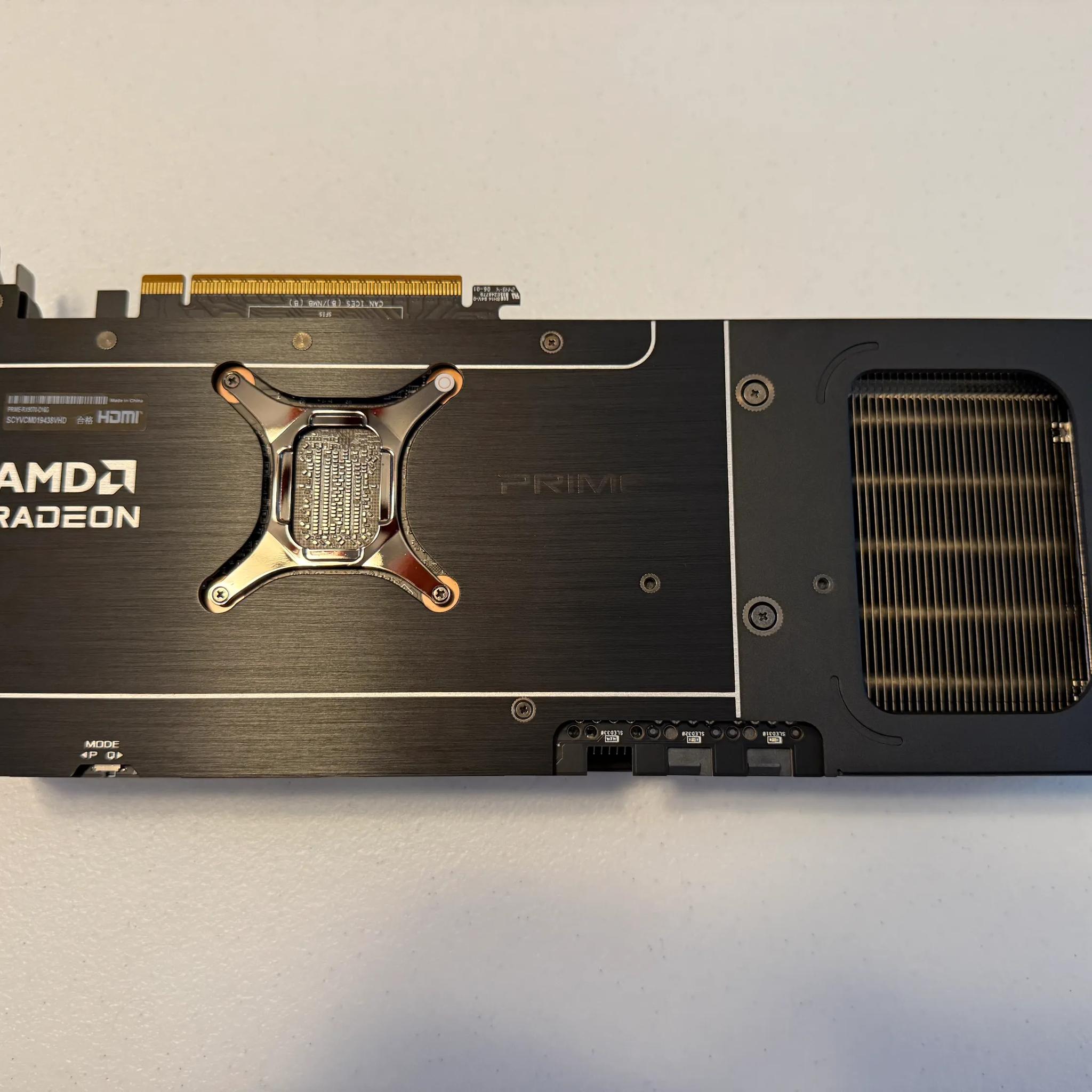 ASUS Prime Radeon RX 9070 OC Edition 16GB GDDR6 PRIME-RX9070-O16G Graphics Card