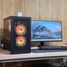 AM4 Ryzen 9 5900x, RX Radeon 7600 8GB, 32GB, 2TB NVME - NEW CASE, RAM, MB, PSU & CPU COOLER