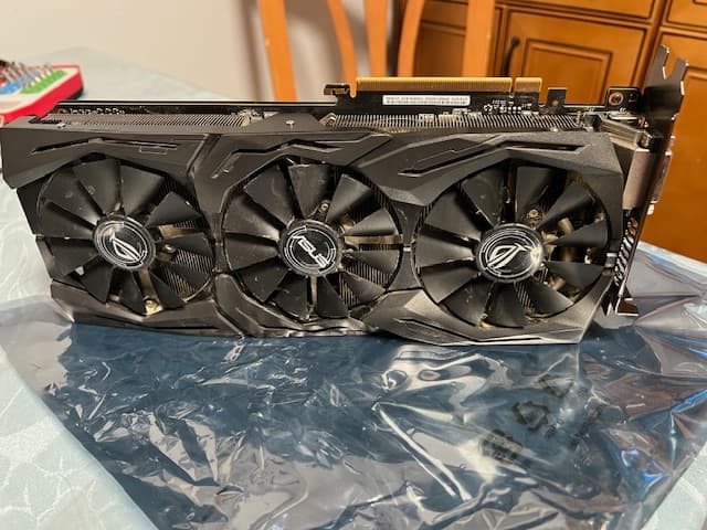 NVIDIA ASUS ROG STRIX GTX 1070 8GB OC GRAPHICS CARD