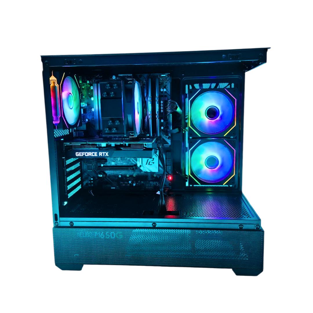 🪐 Orbit 🌕: RTX 3060 TI | Ryzen 5600 | 16GB DDR4 RAM | 512GB SSD | 4 RGB Fans | Black RGB Gaming PC