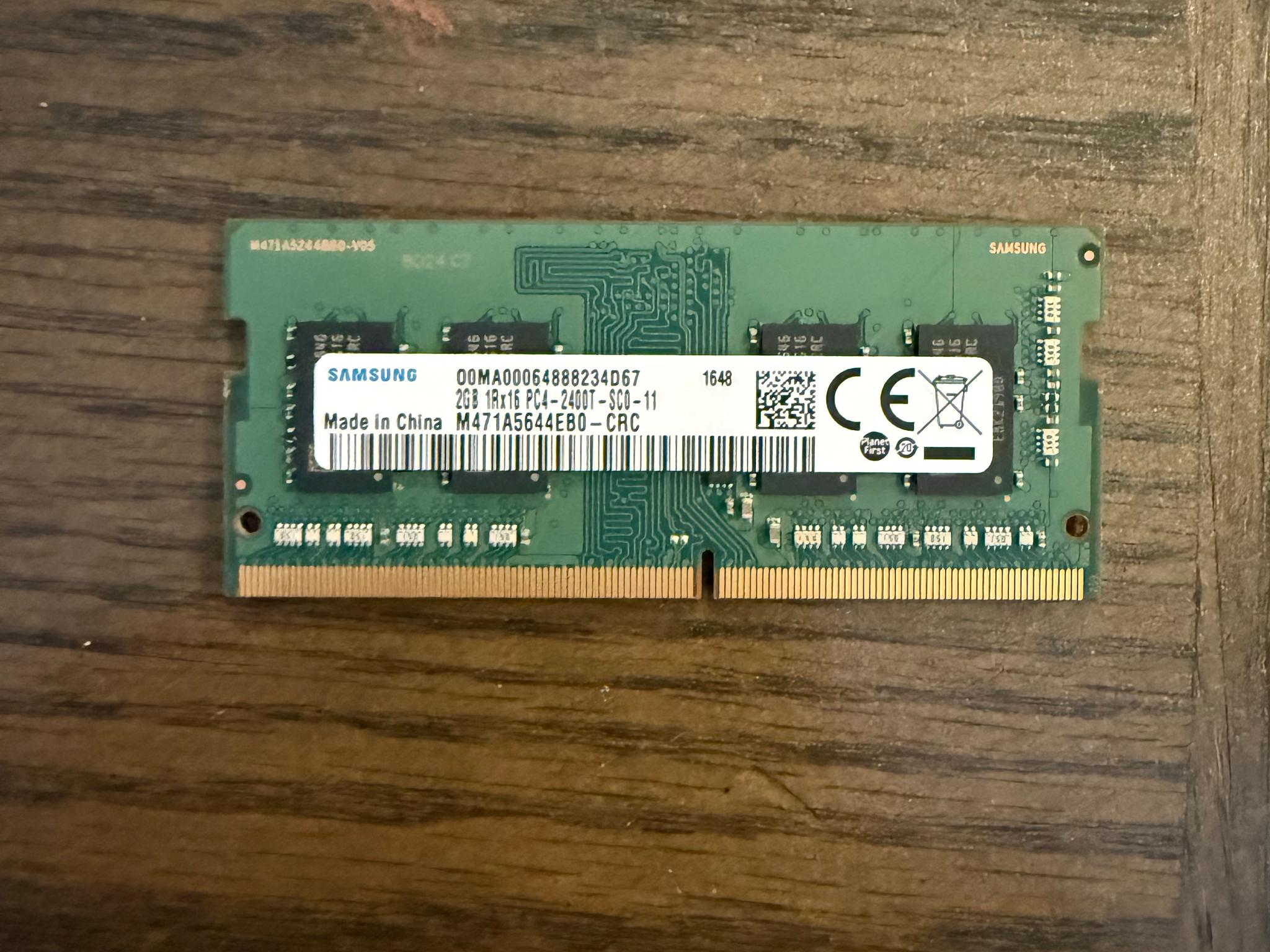 2GB DDR4 Laptop RAM