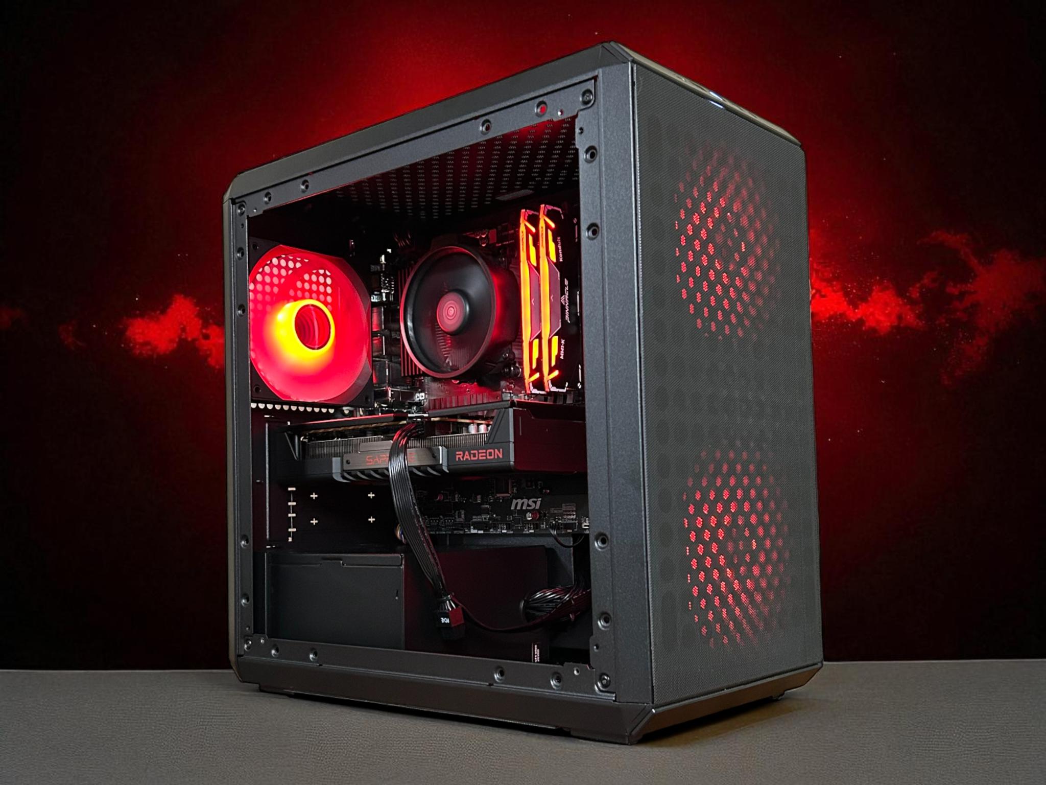 *HOLIDAY SALE* RX 9060XT 16GB | Ryzen 5 5600X | 32GB DDR4 | 1TB NVMe | The Dark Trooper Elite