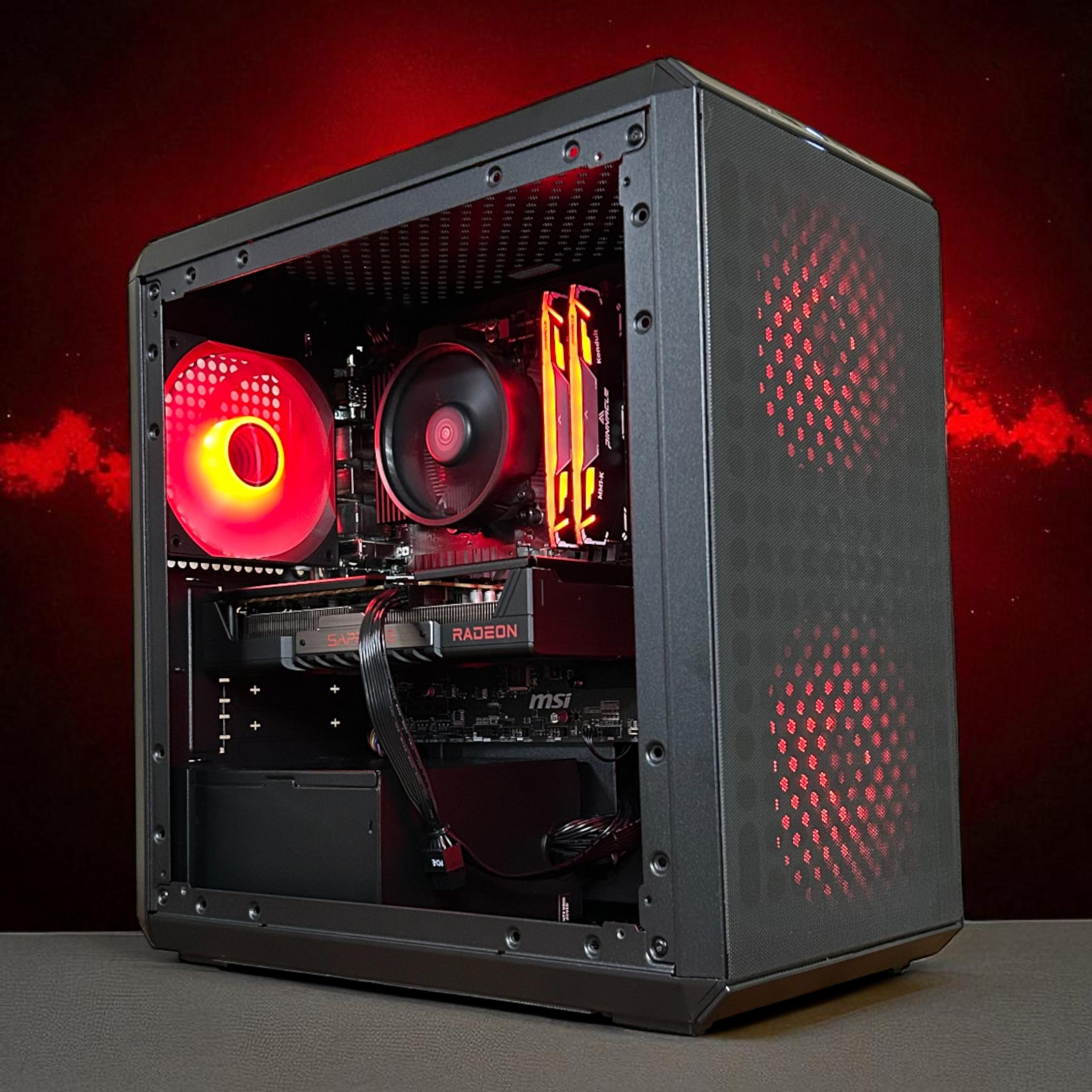 *HOLIDAY SALE* RX 9060XT 16GB | Ryzen 5 5600X | 32GB DDR4 | 1TB NVMe | The Dark Trooper Elite