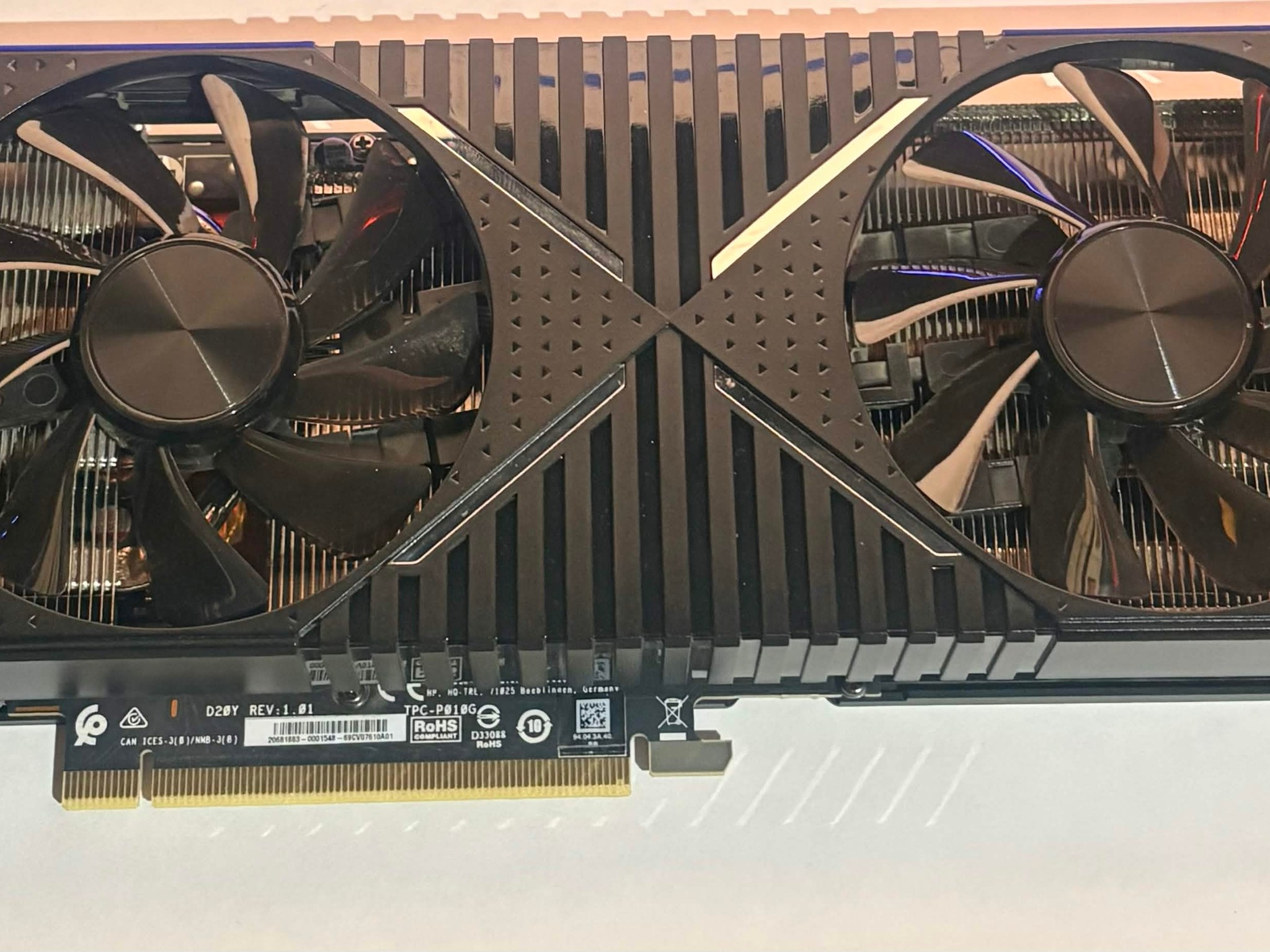 HP OEM NVIDIA RTX 3070 8GB GDDR6 Dual Fan Graphics Card