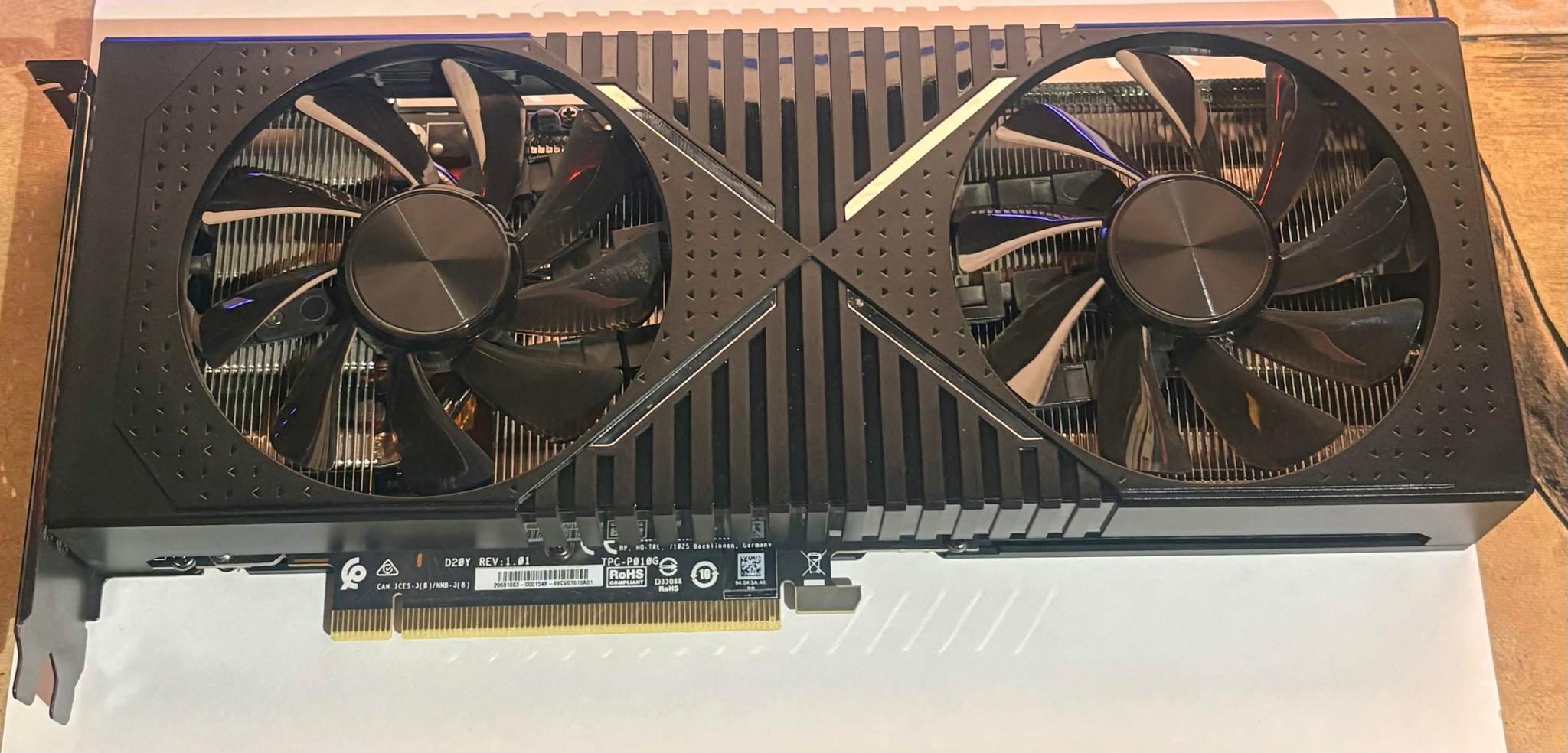 HP OEM NVIDIA RTX 3070 8GB GDDR6 Dual Fan Graphics Card