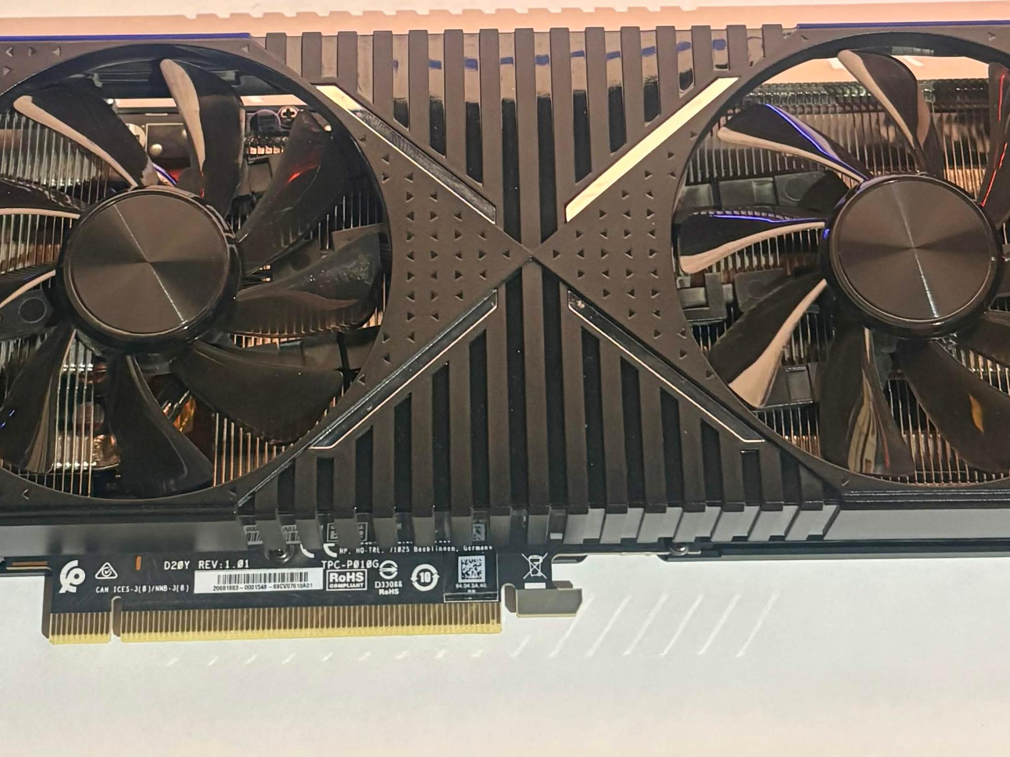 HP OEM NVIDIA RTX 3070 8GB GDDR6 Dual Fan Graphics Card