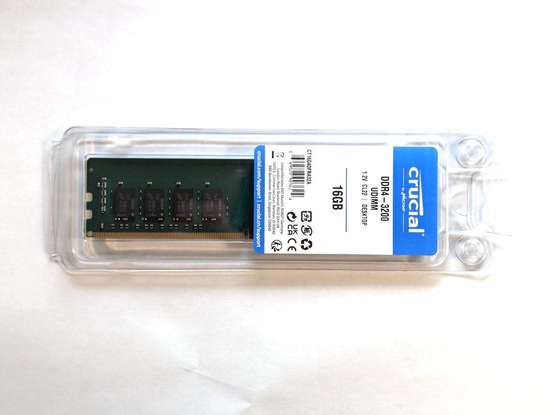 Crucial 16GB DDR4-3200MHz UDIMM Desktop Memory RAM - NEW | Jawa