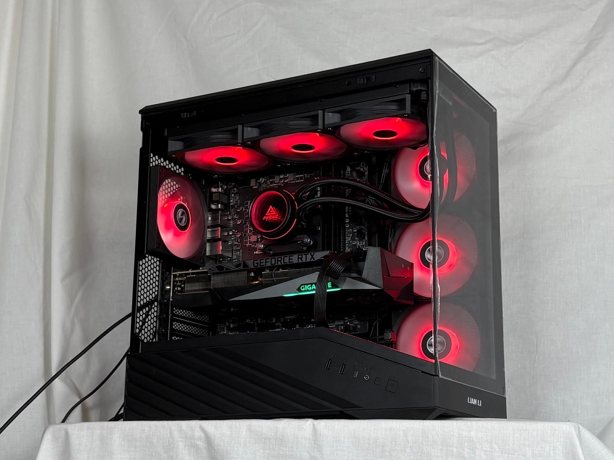 ♠️♣️ ULTIMATE BLACK GAMING PC | RTX 3080 10GB | 2TB SSD | Ryzen 5 5600x | 32GB DDR4 | FREE SHIPPING!