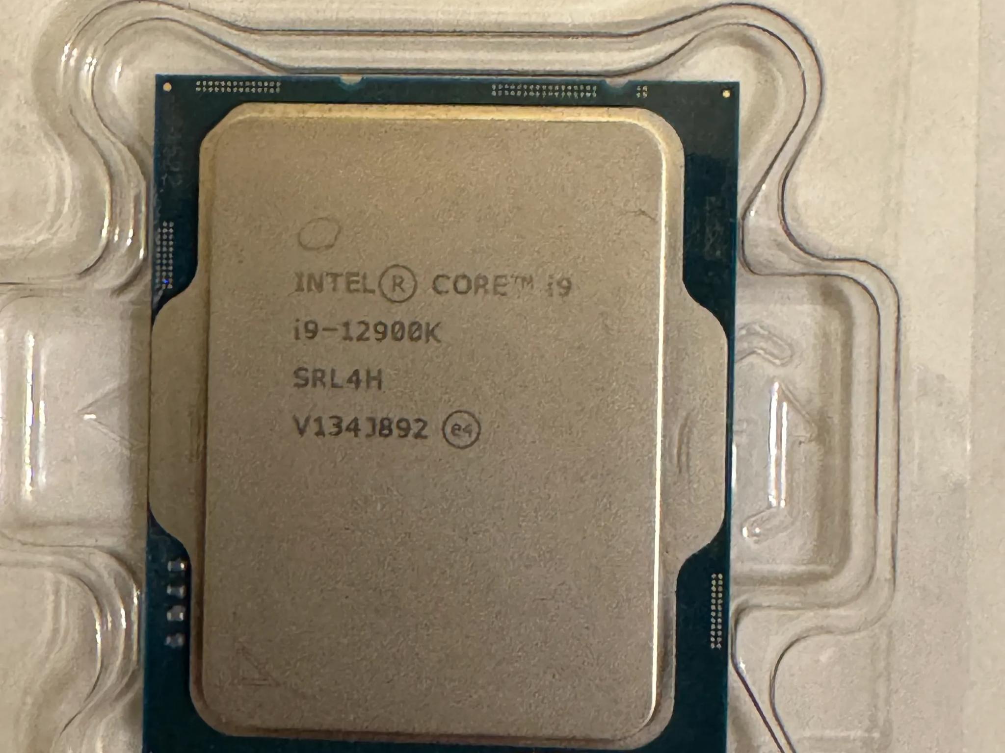 Intel core i9-12900k