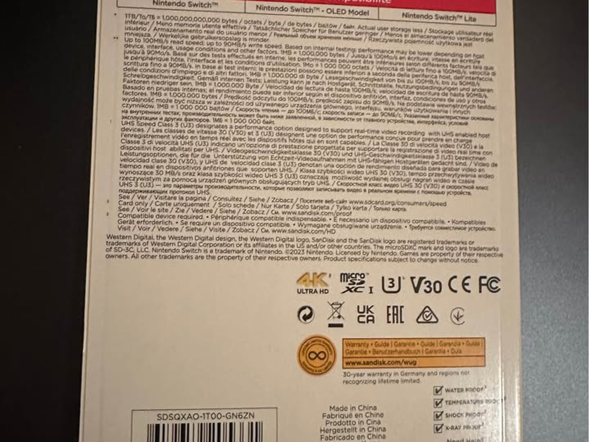 SANDISK 1TB microSD Card, Legend of Zelda Edition