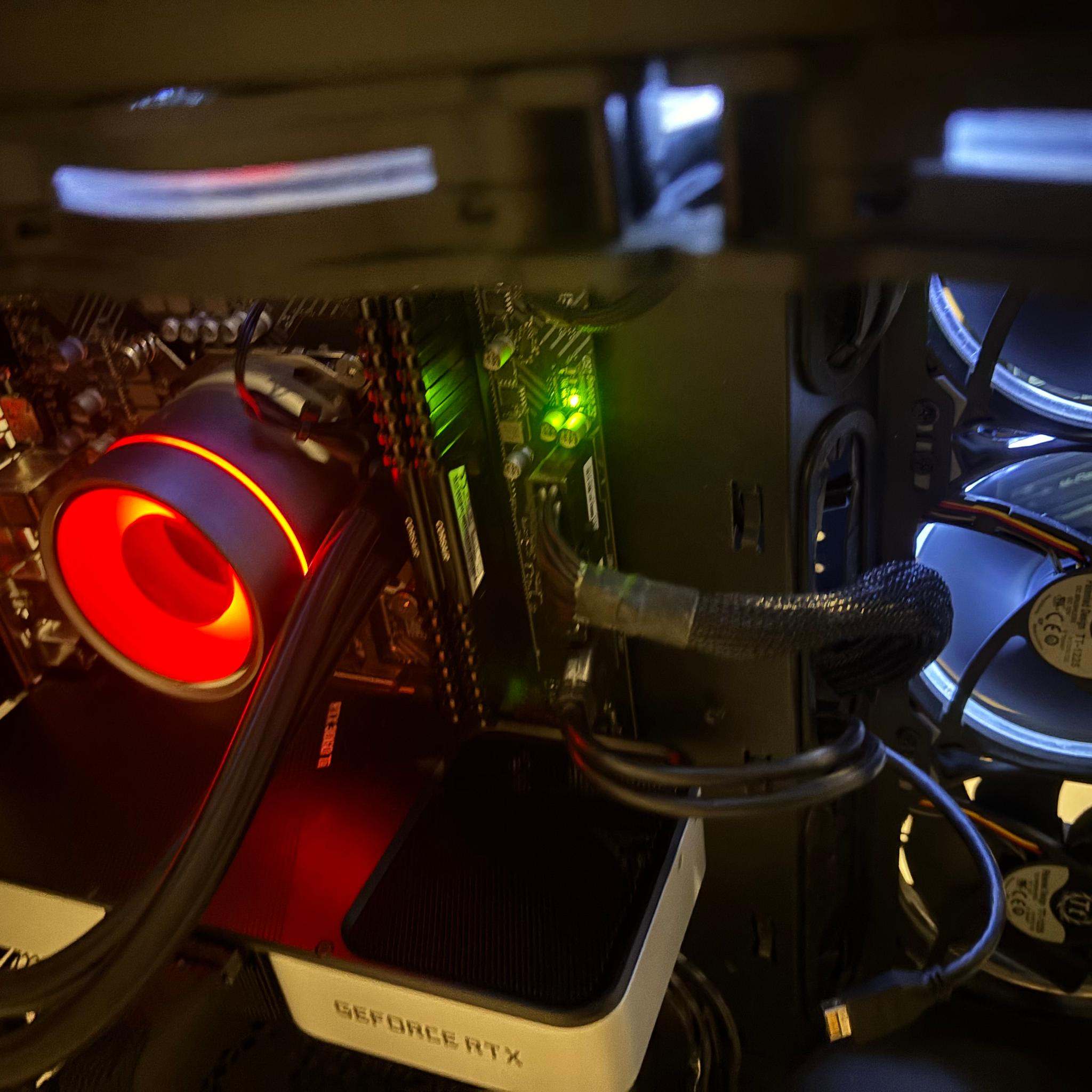 GeForce RTX 3060 Ti Custom Gaming PC - Core i3-13100F, 1TB NVMe SSD