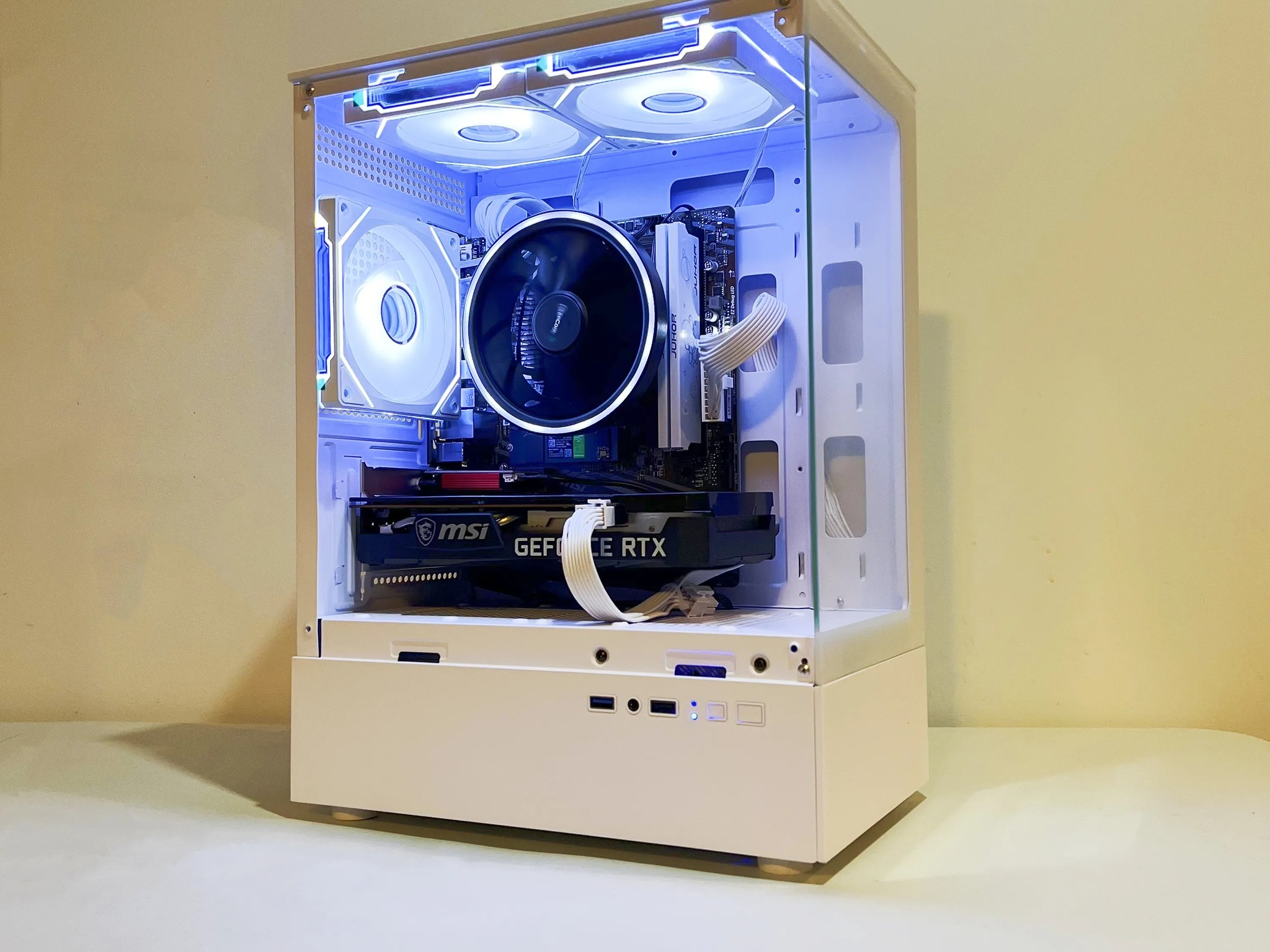 🔥SALE🔥 R5-5600|RTX 3060|32GB RAM|1TB M.2||WIFI|ARGB FANS|-DepxTech Pre-Built PC Value PCs