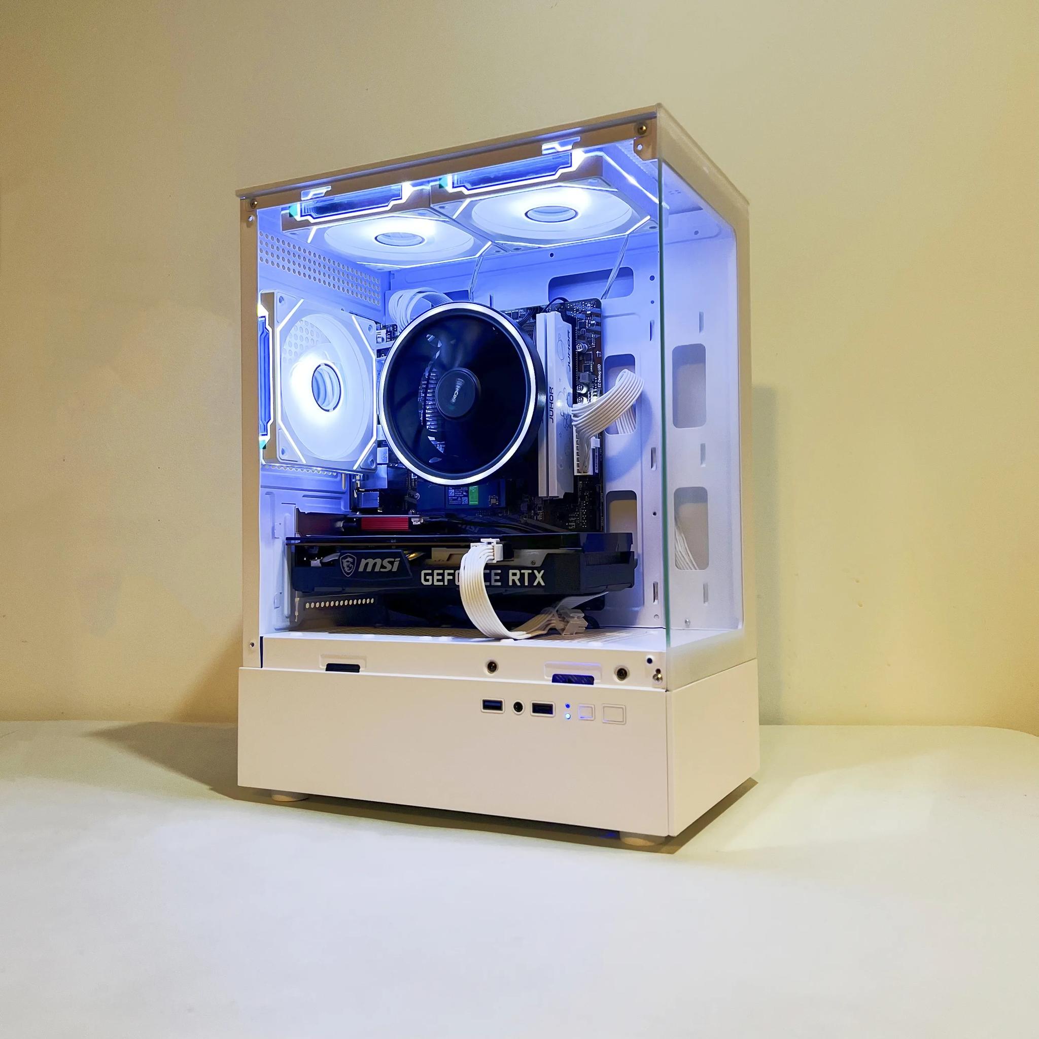 🔥SALE🔥 R5-5600|RTX 3060|32GB RAM|1TB M.2||WIFI|ARGB FANS|-DepxTech Pre-Built PC Value PCs