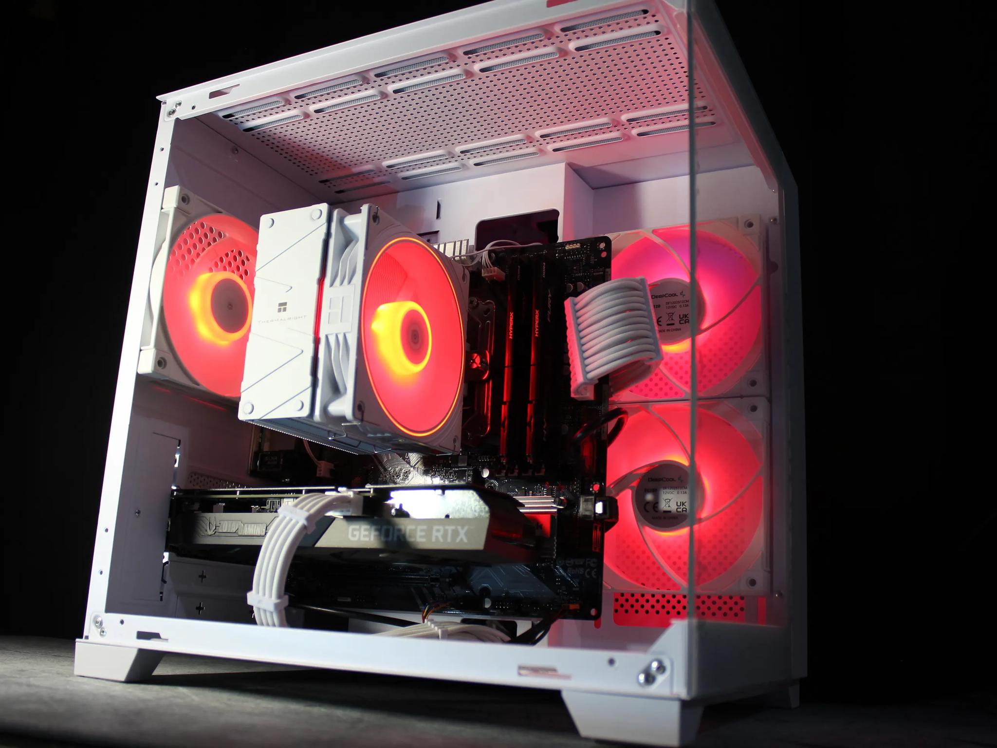 🤍 White Gaming PC [RTX 3060][Ryzen 5 5500][1TB SSD]