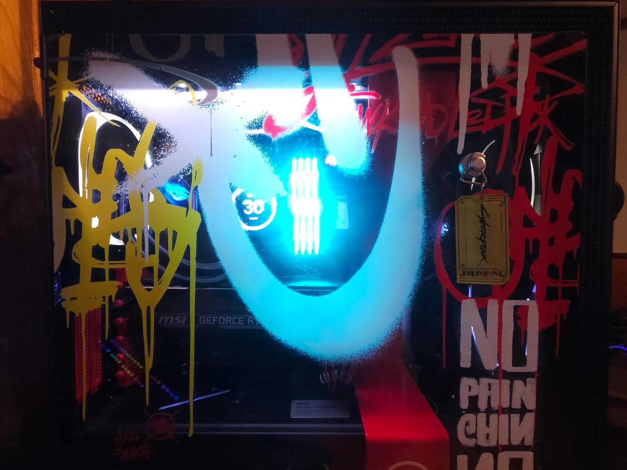 Special Edition CyberPunk Gaming Pc from NZXT