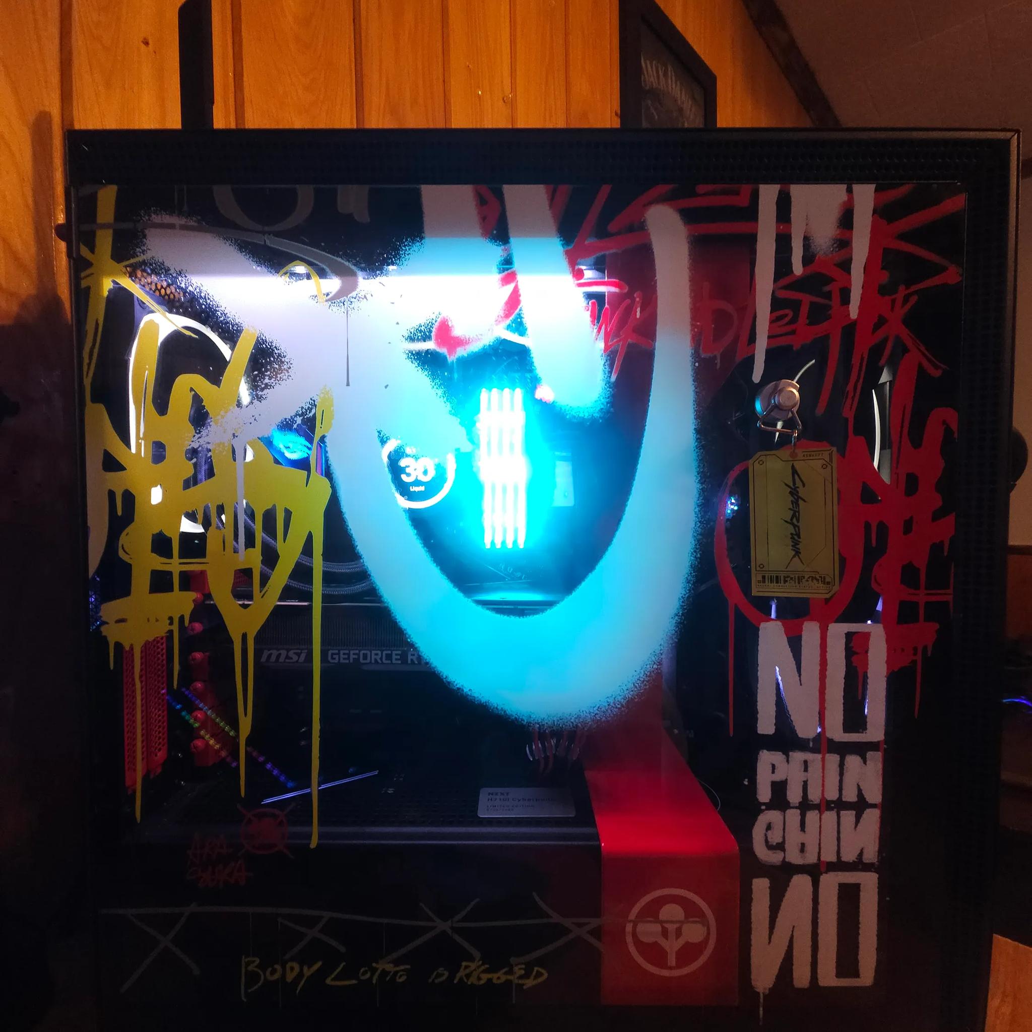 Special Edition CyberPunk Gaming Pc from NZXT