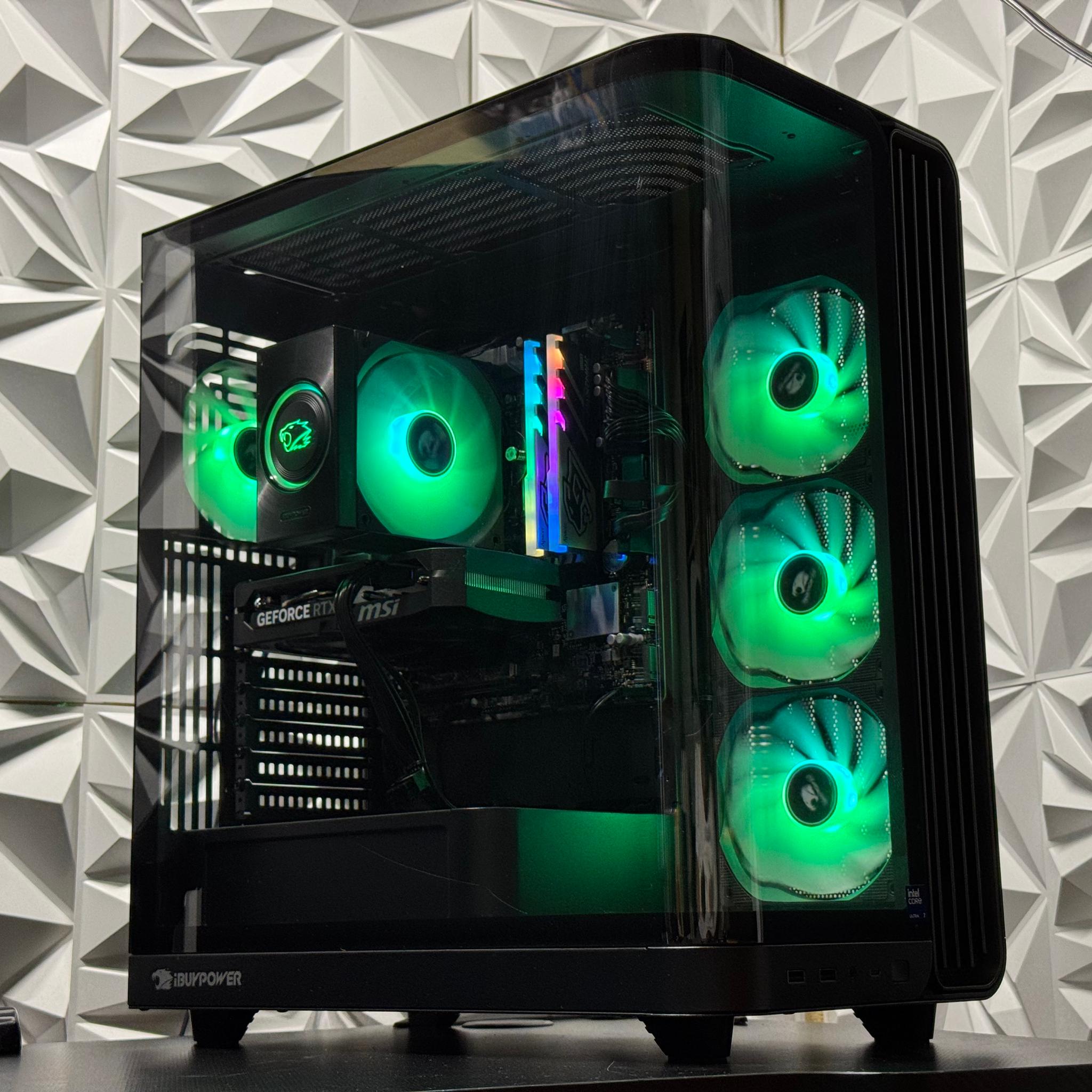 RTX 5060 / Ultra 7 265F / 32GB DDR5 Ram / 1TB SSD / Gaming pc / streaming pc / work pc