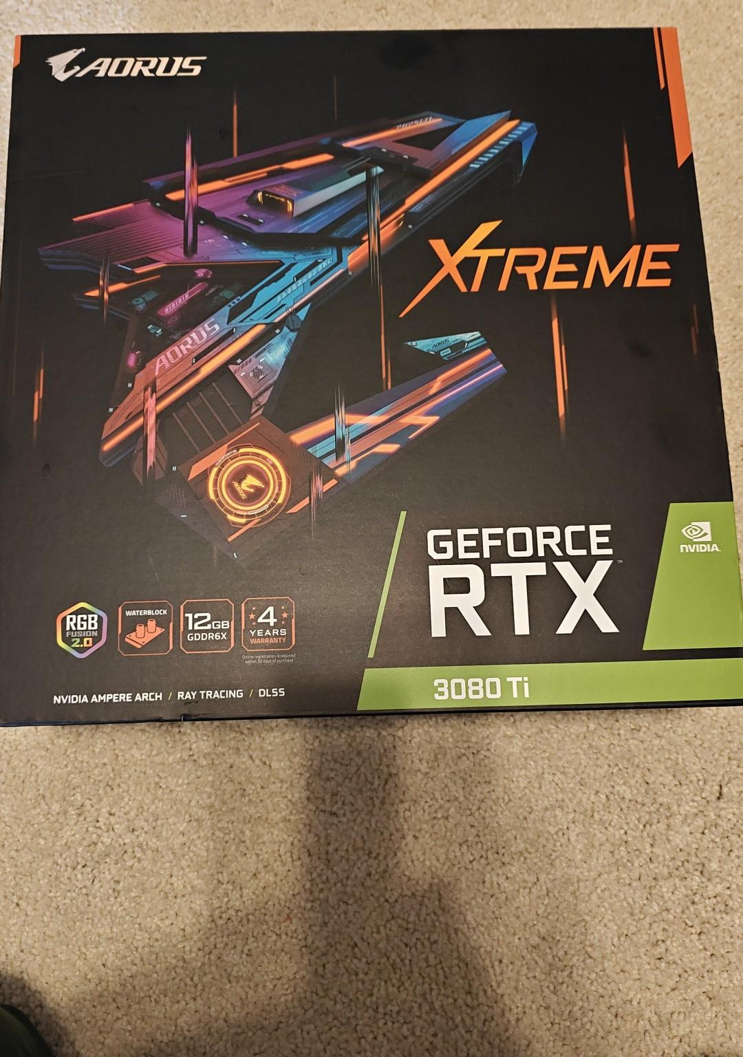 NEw AORUS XTREME GeForce RTX 3080 Ti